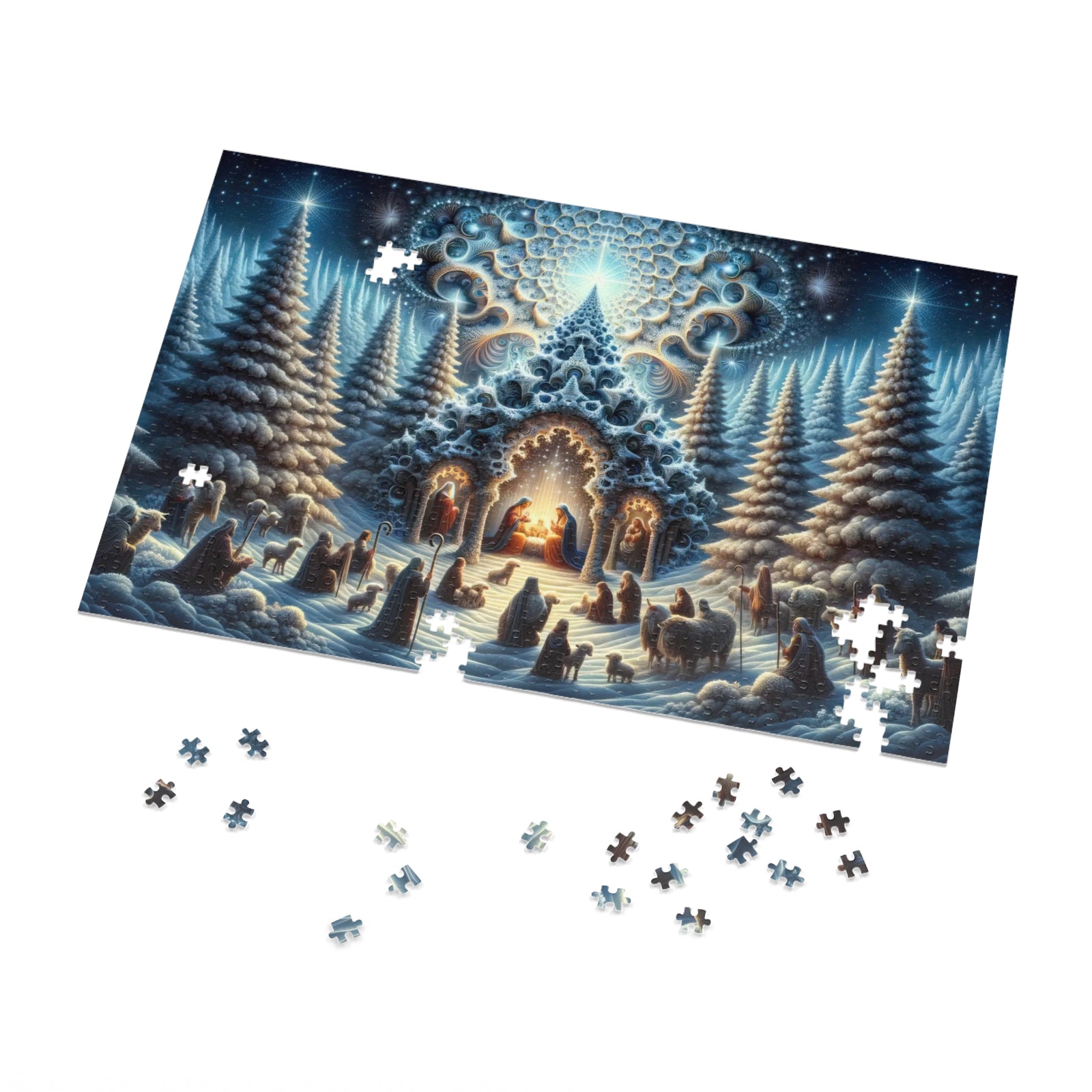 Starry Night of Wonder Jigsaw Puzzle