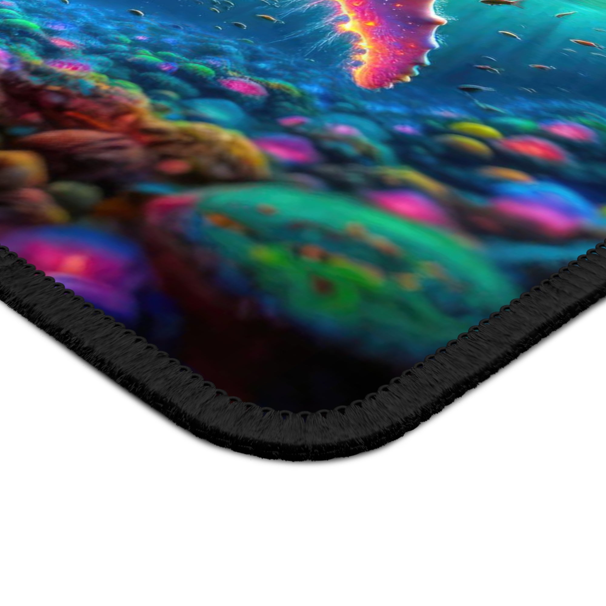 Cosmic Dance of the Humpback Whale Gaming Mouse Pad