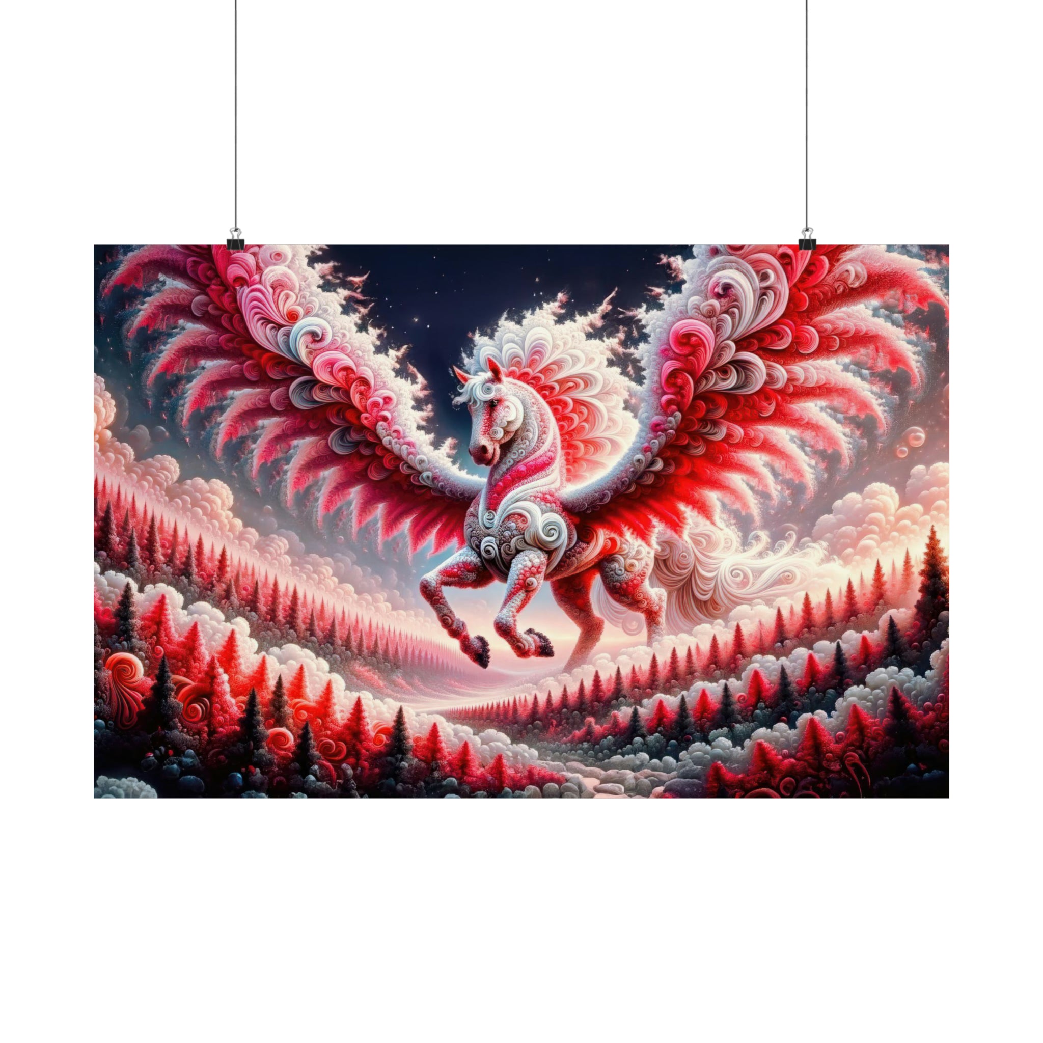 Flight of the Celestial Pegasus Poster