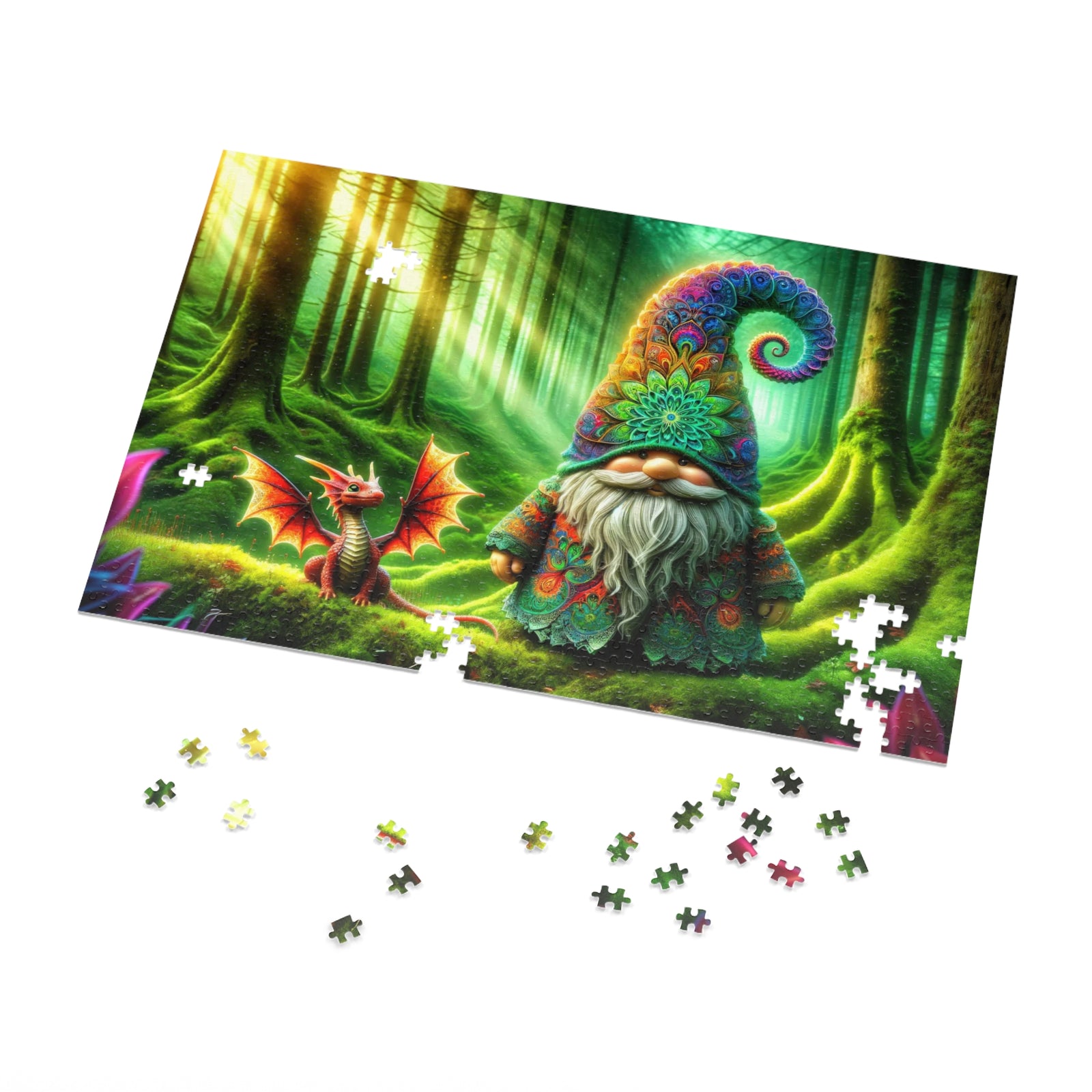 The Gnome's Enchanted Morn Jigsaw Puzzle
