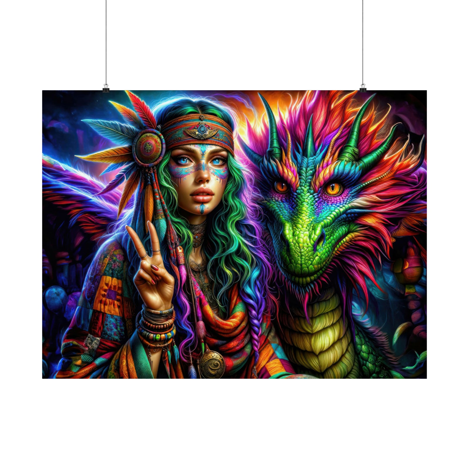 The Dragon's Bohemian Guardian Poster