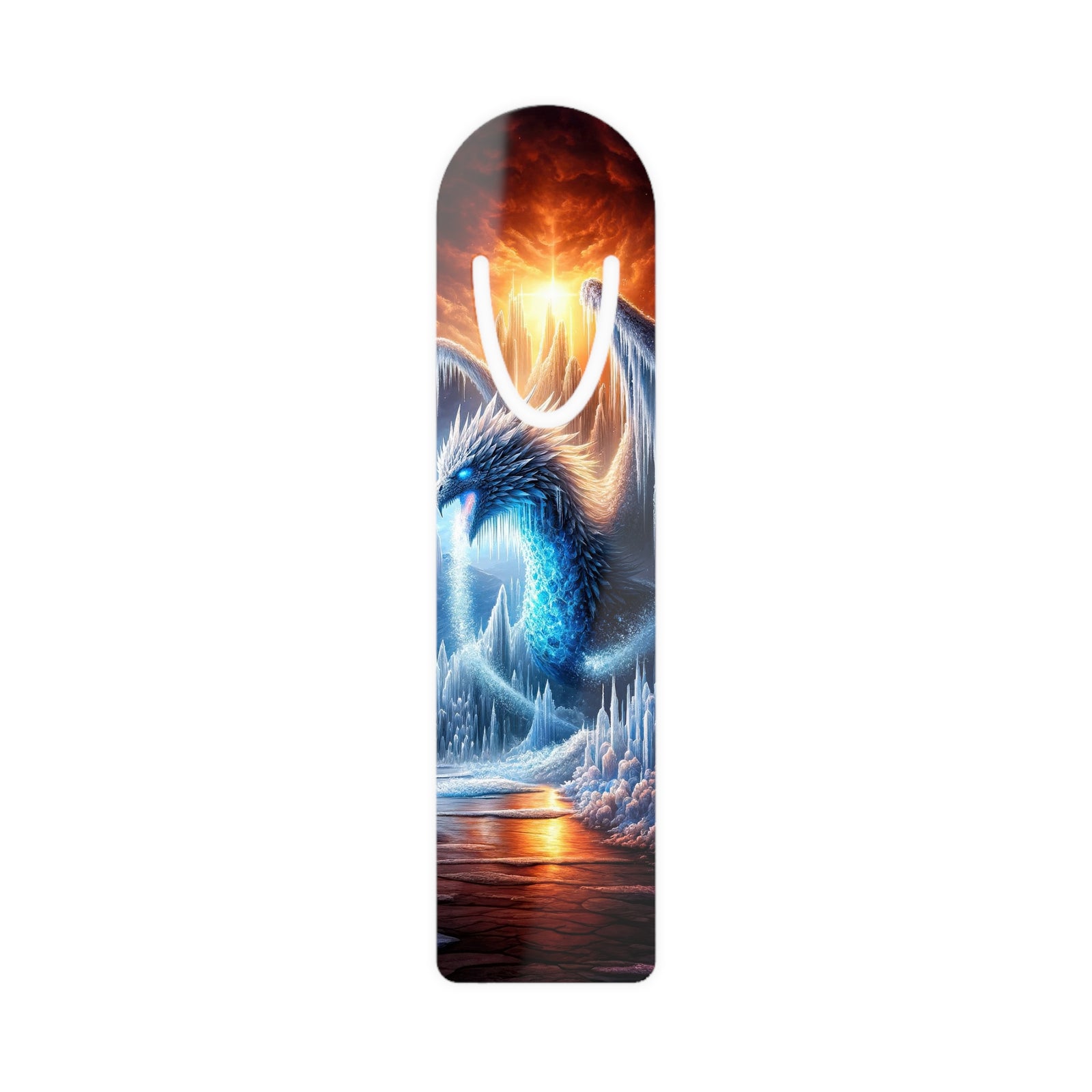 Frostbound Sovereign The Ice Dragon's Lair Bookmark