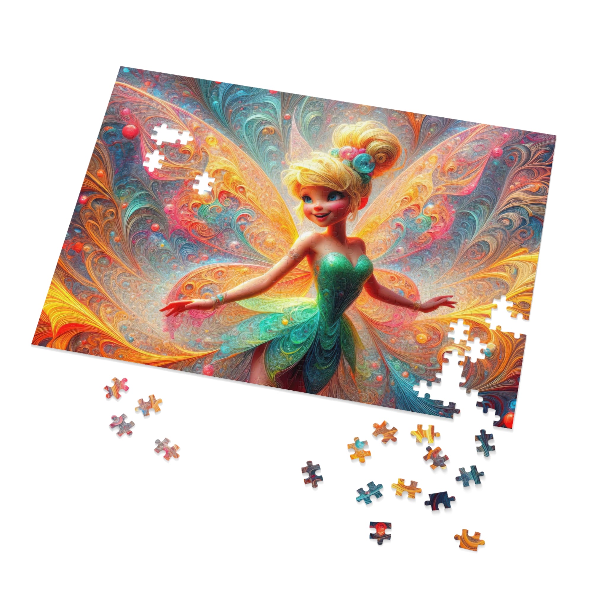 Dance of the Sunlit Fairy Jigsaw Puzzle