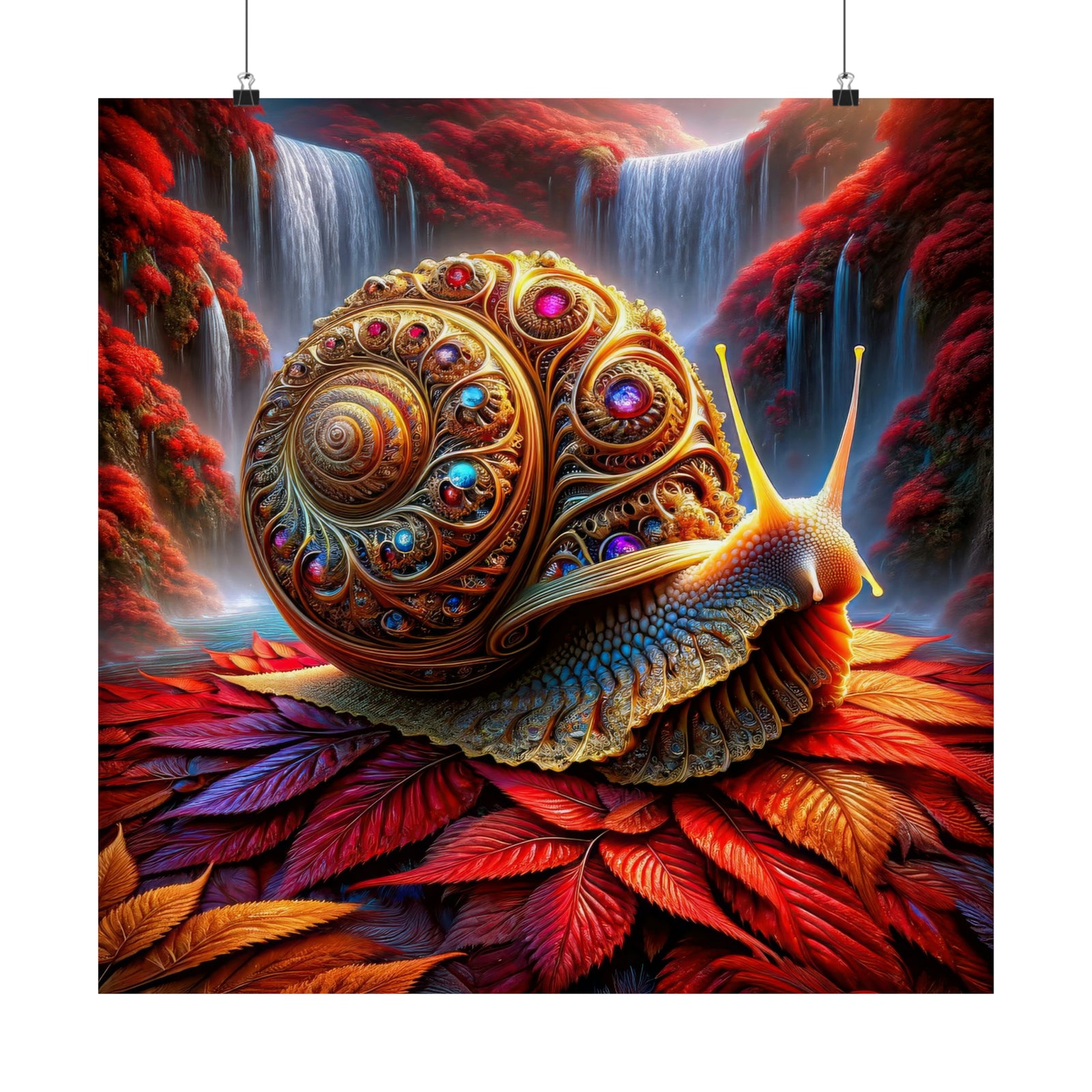 The Gilded Snail’s Odyssey Poster