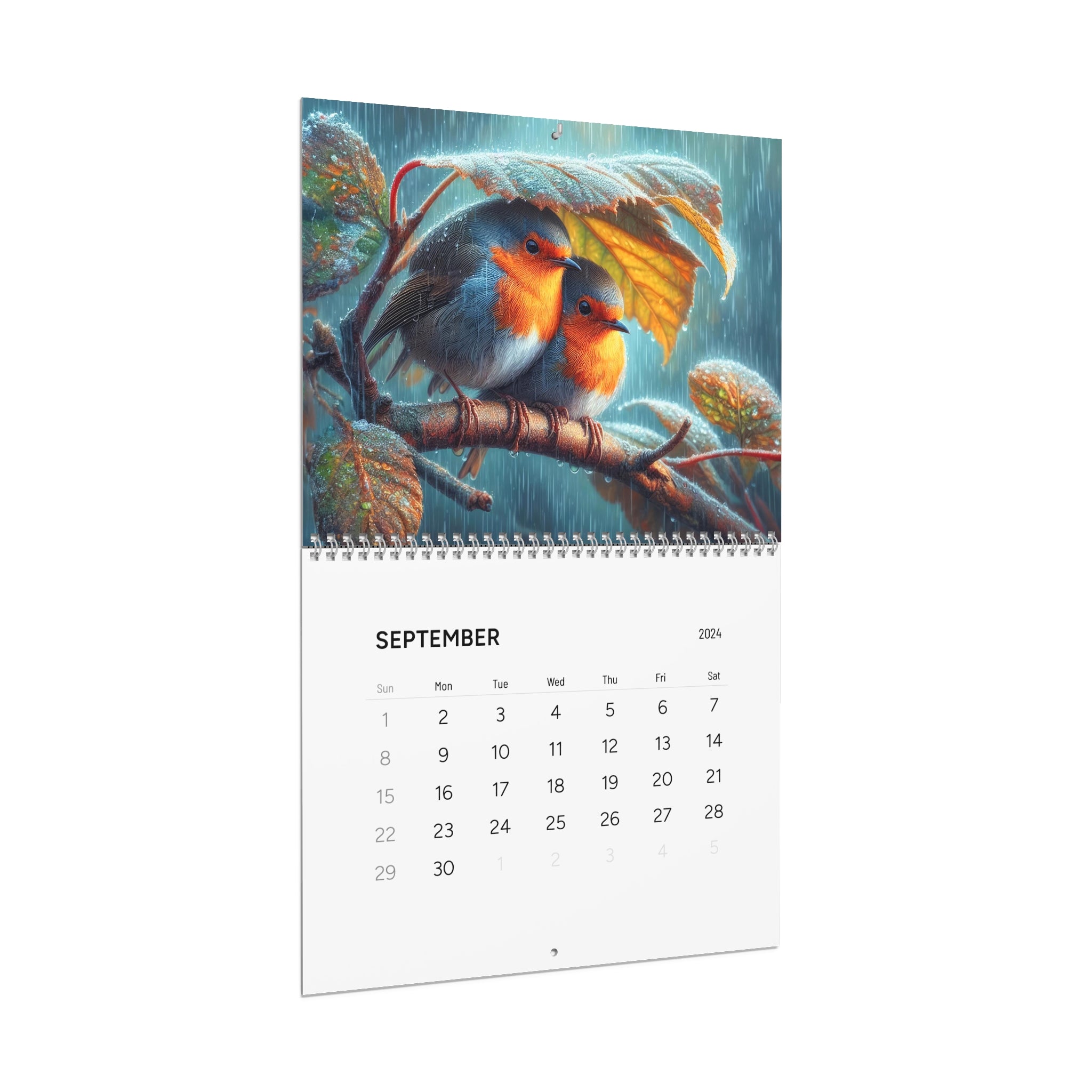 Leafy Haven Calendar (2024)