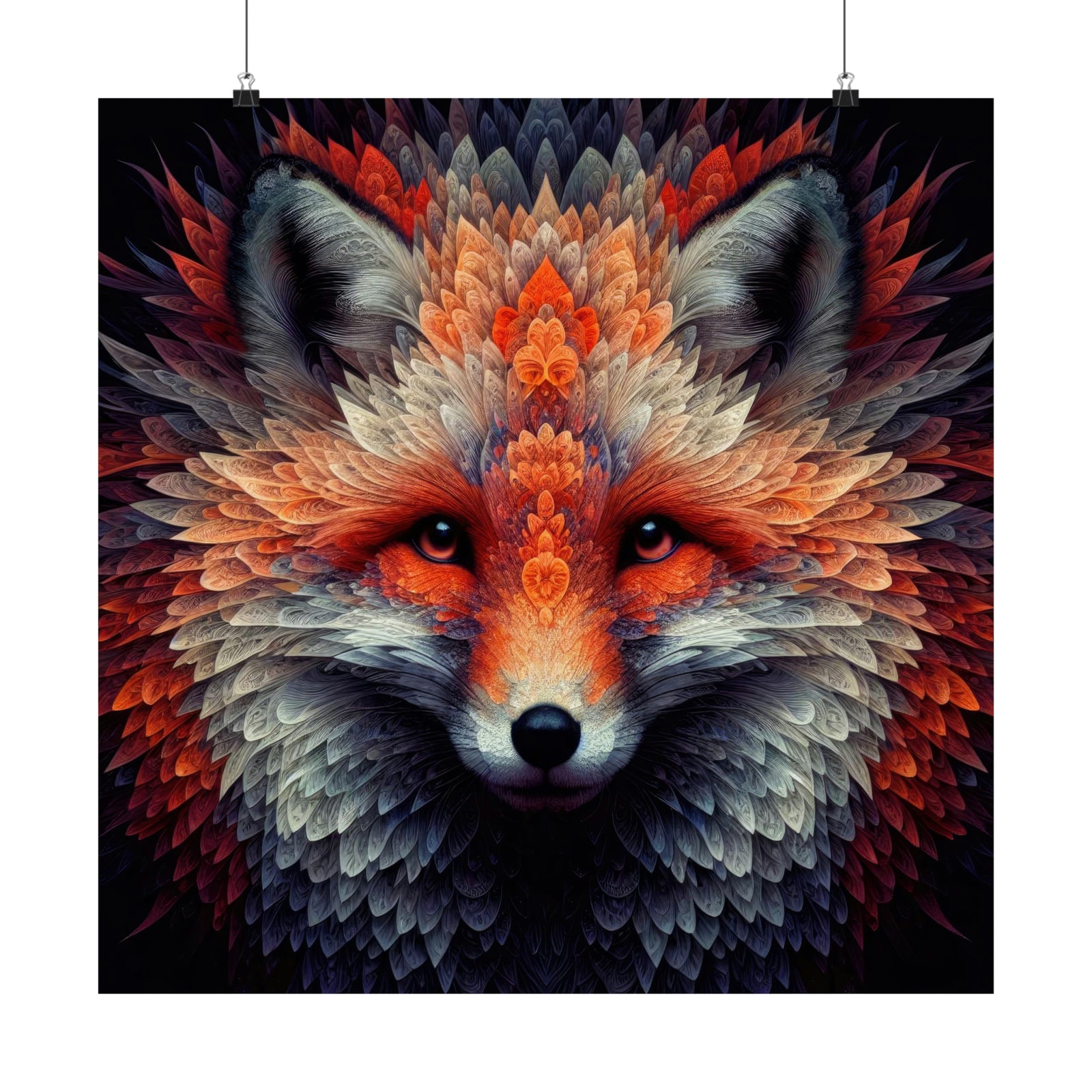 Foxilated Poster