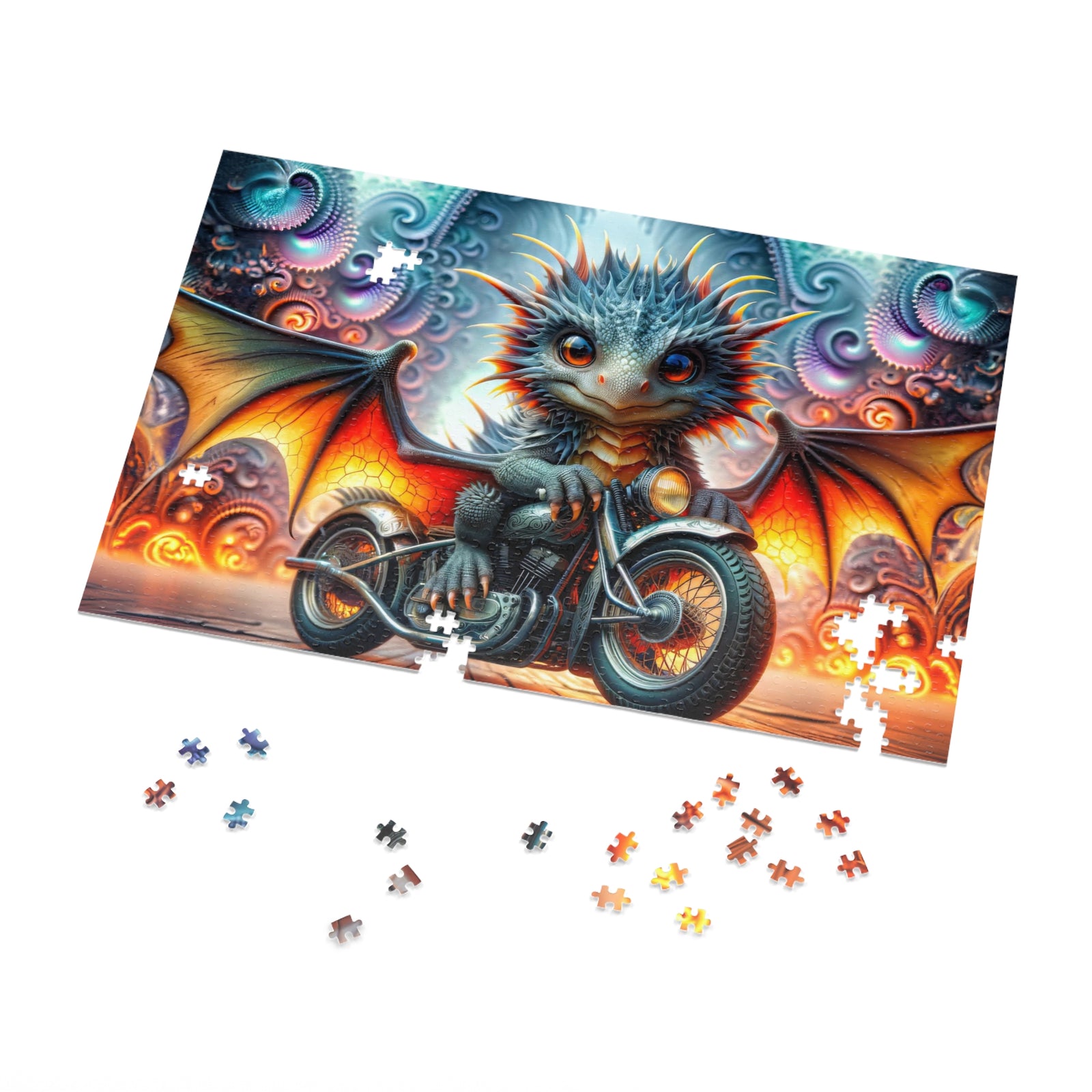 Iron Scales and Leather Wings Jigsaw Puzzle