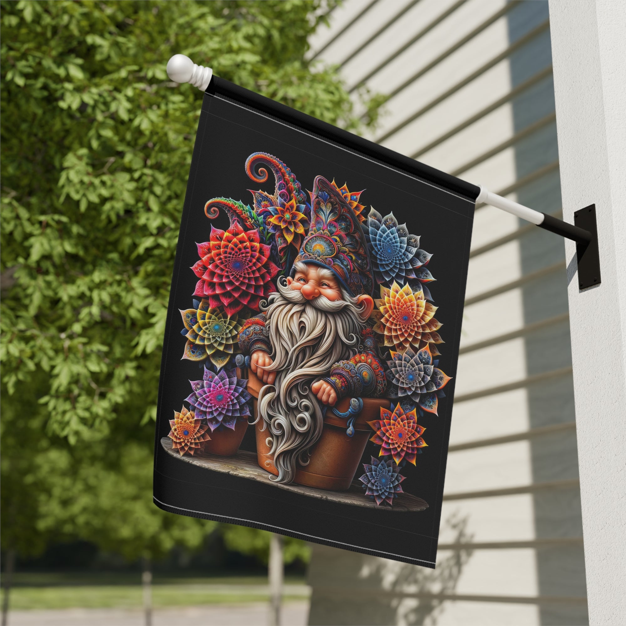 The Mandala Flora Guardian Garden & House Banner