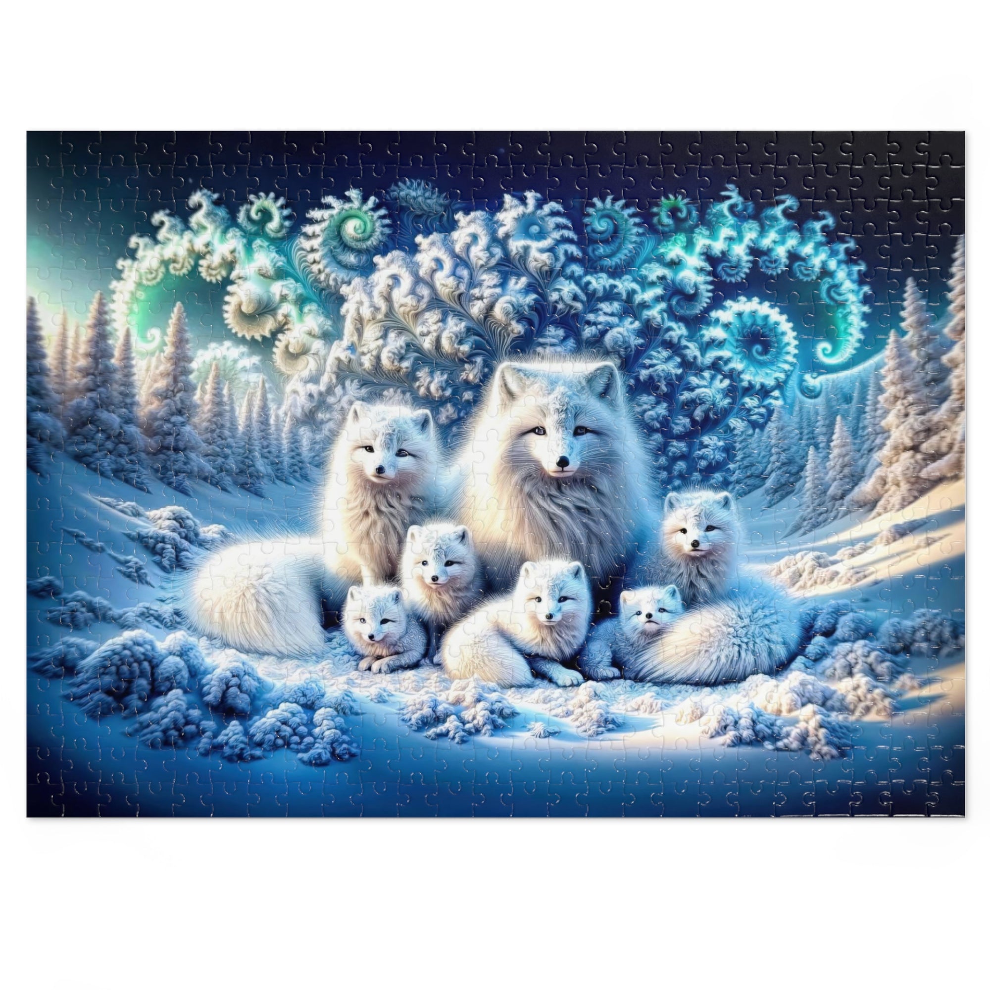 The Silent Saga of Snow Foxe Puzzle