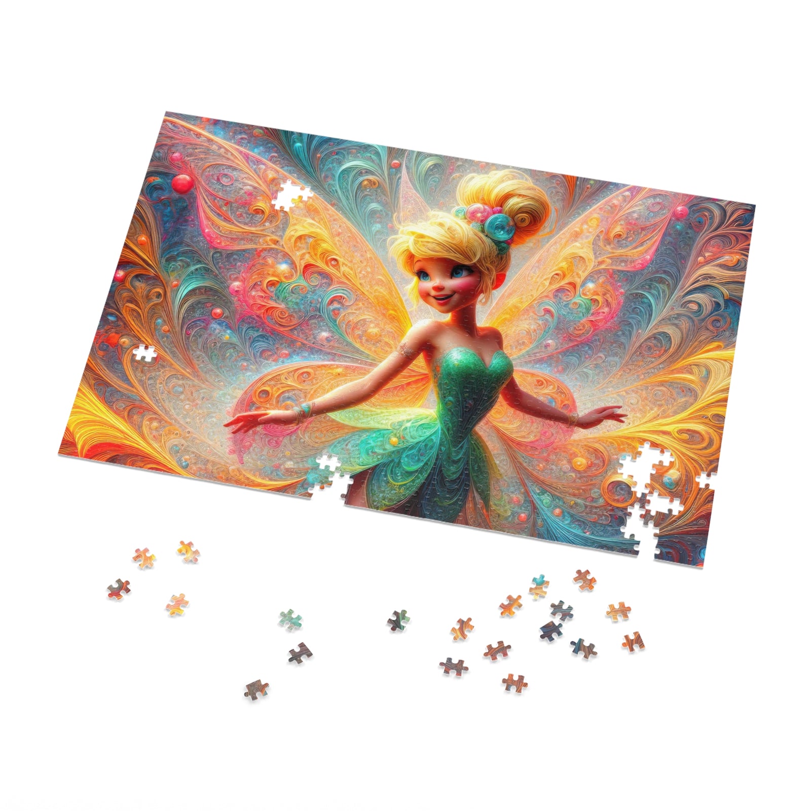 Dance of the Sunlit Fairy Jigsaw Puzzle