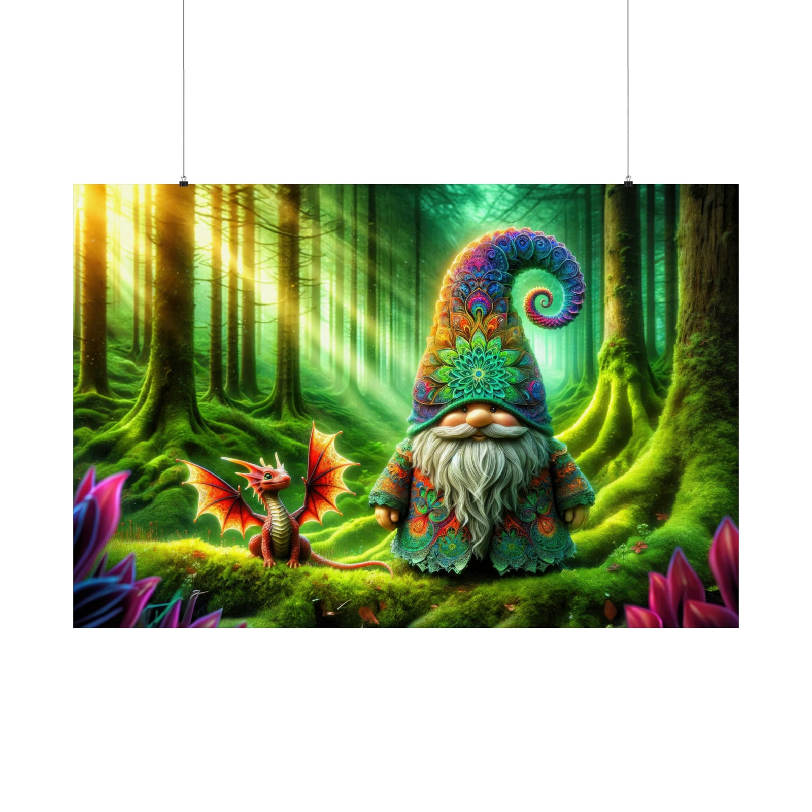 The Gnome's Enchanted Morn Poster