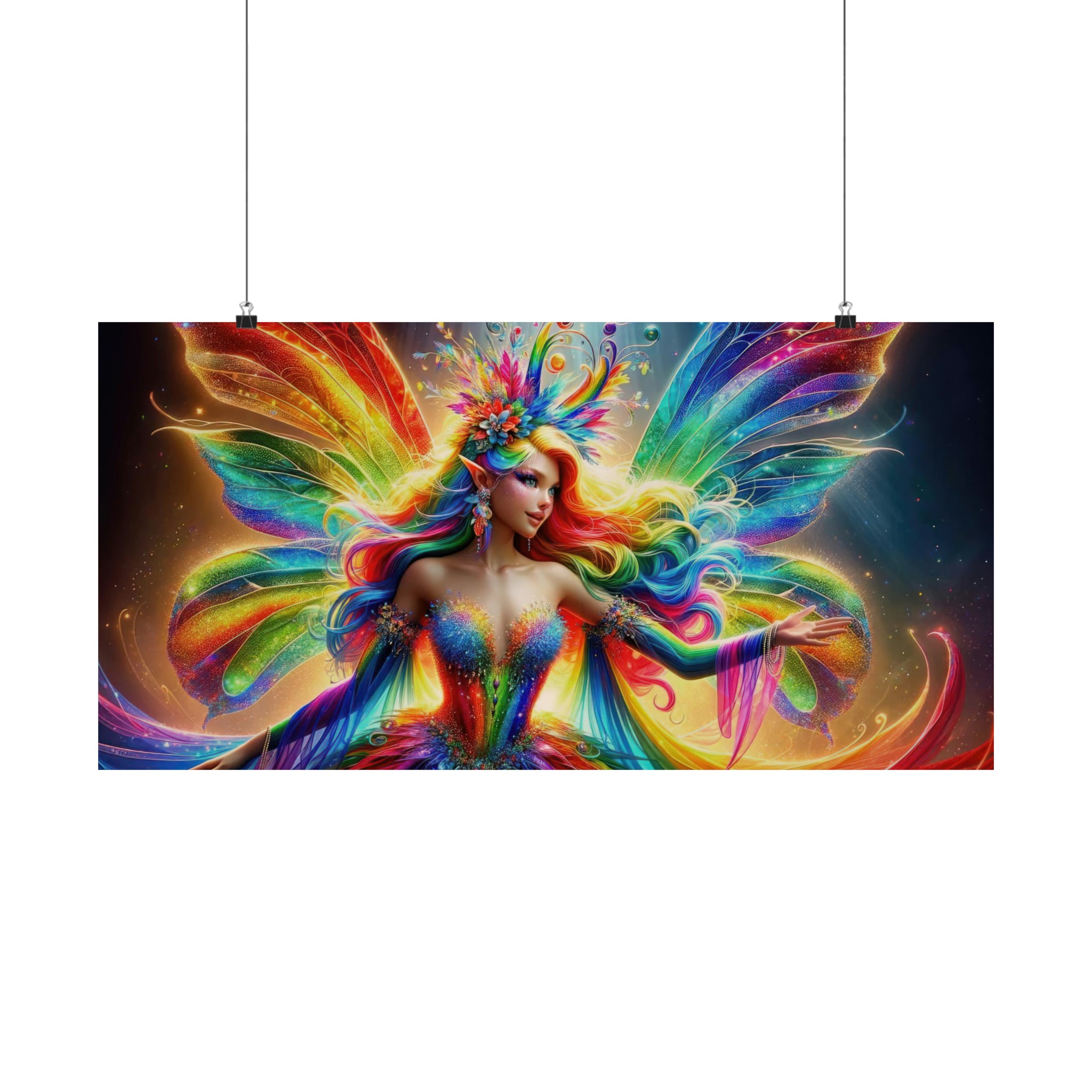 Rainbow Brite Enchanting Fairy Poster