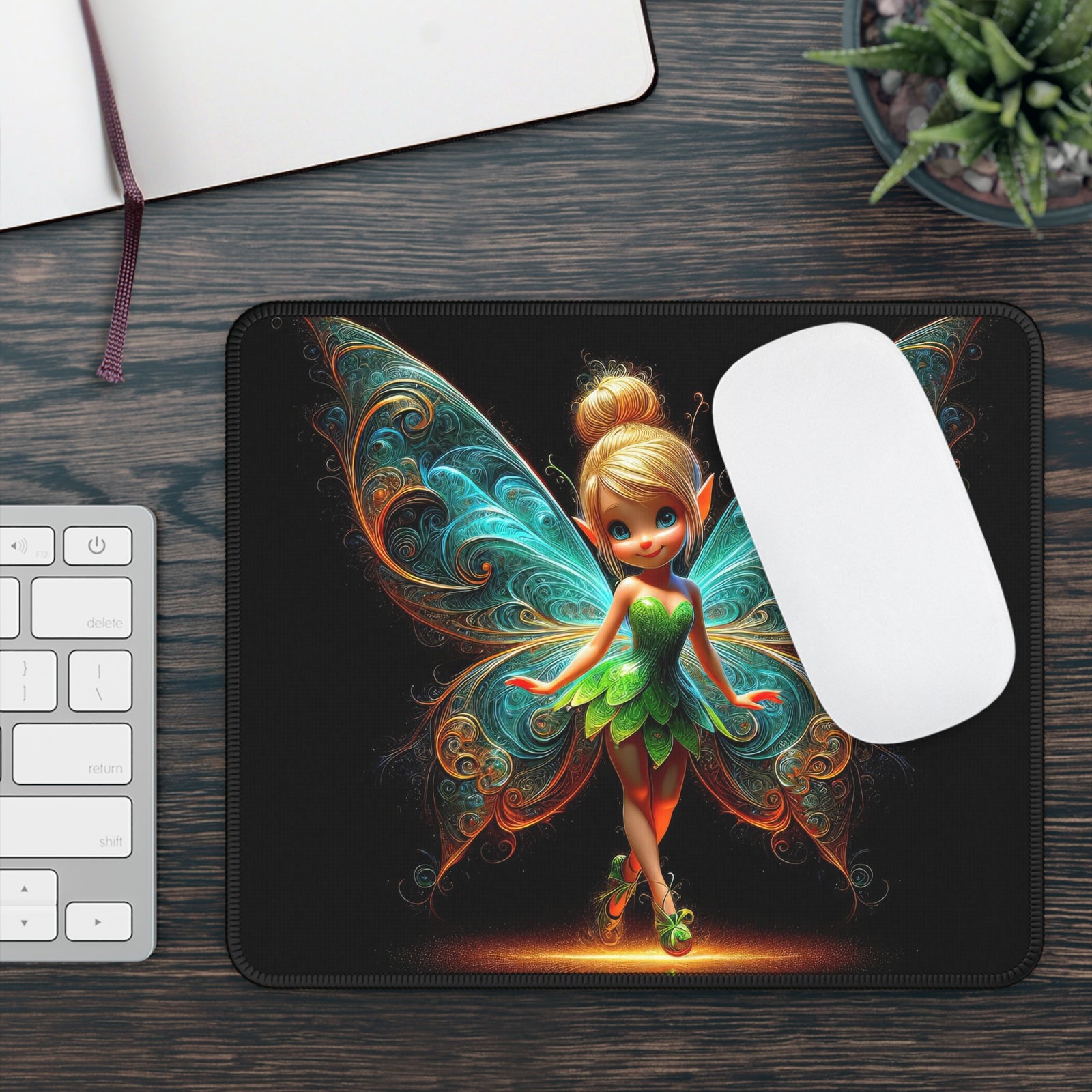 Glow of the Enchanted Eve Mouse Pad
