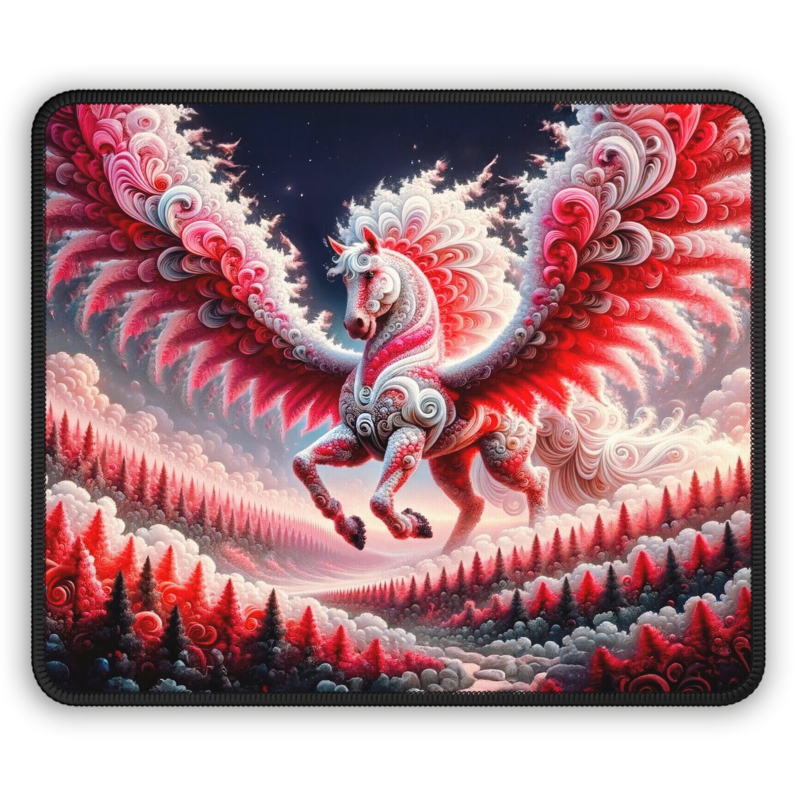 Flight of the Celestial Pegasus Gaming Mouse Pad