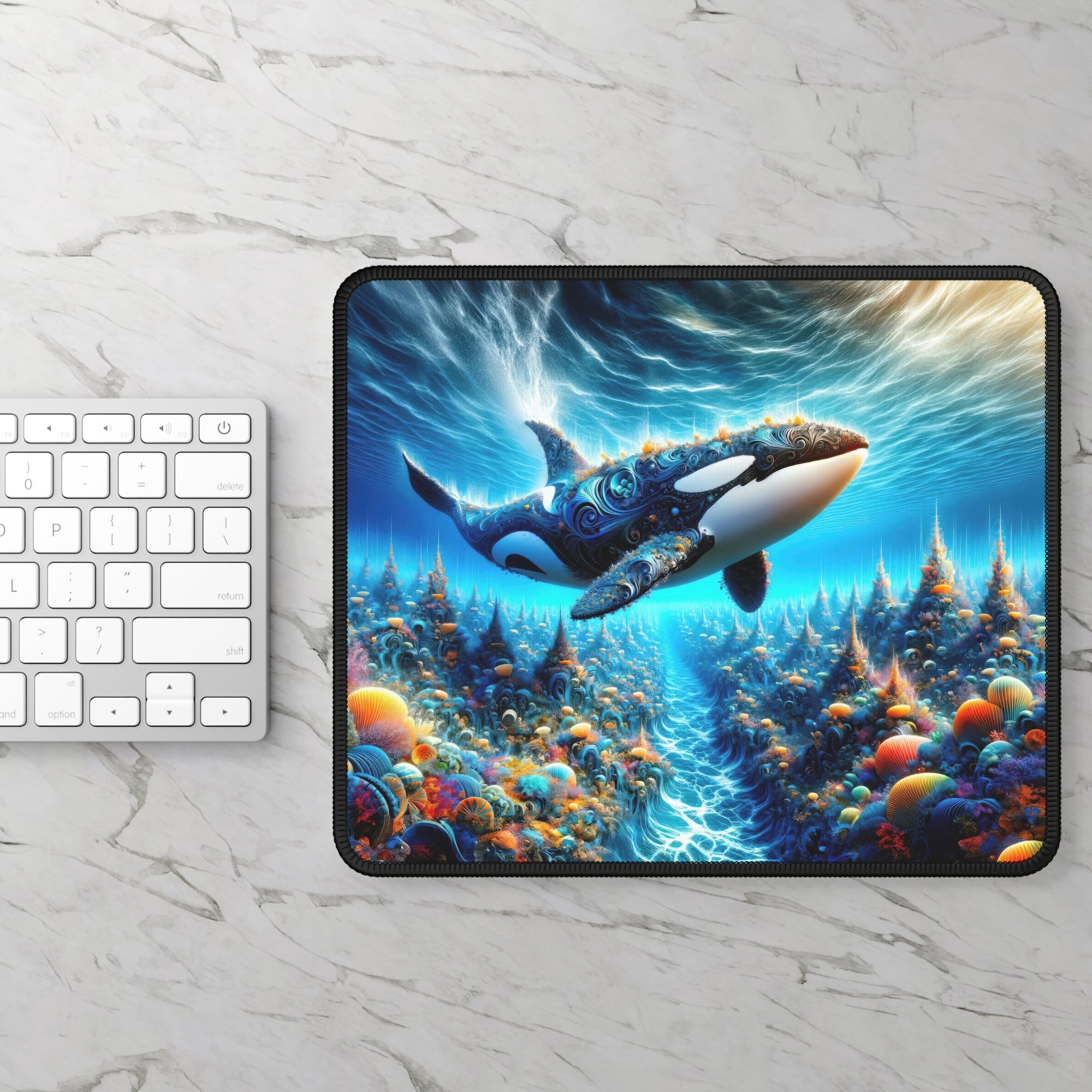 The Oracle of the Oceanic Opus Gaming Mouse Pad