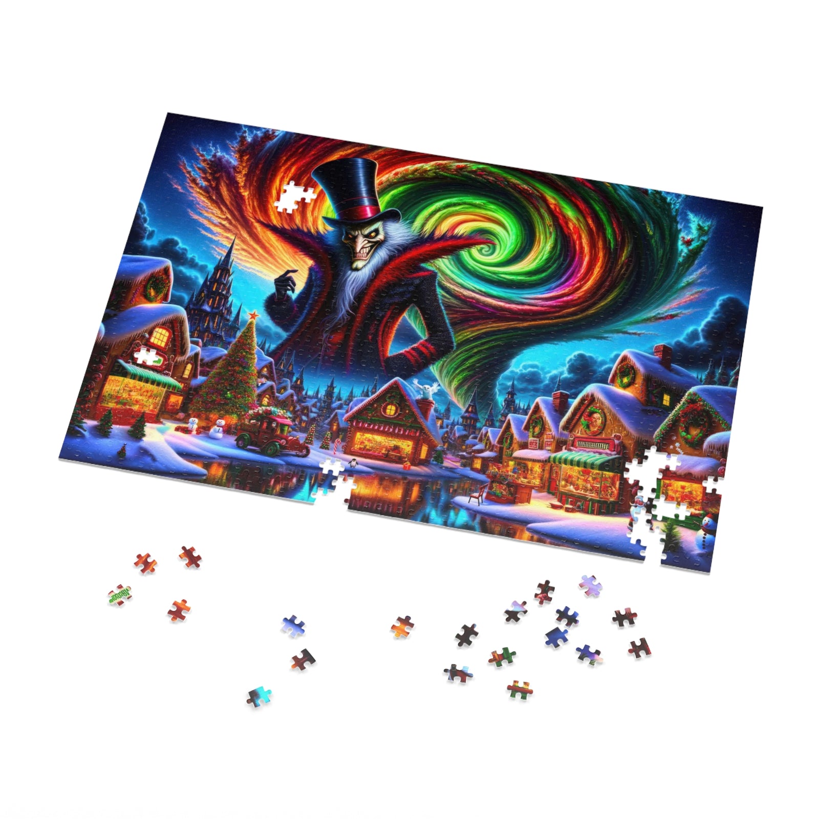 Yuletide Chaos Jigsaw Puzzle