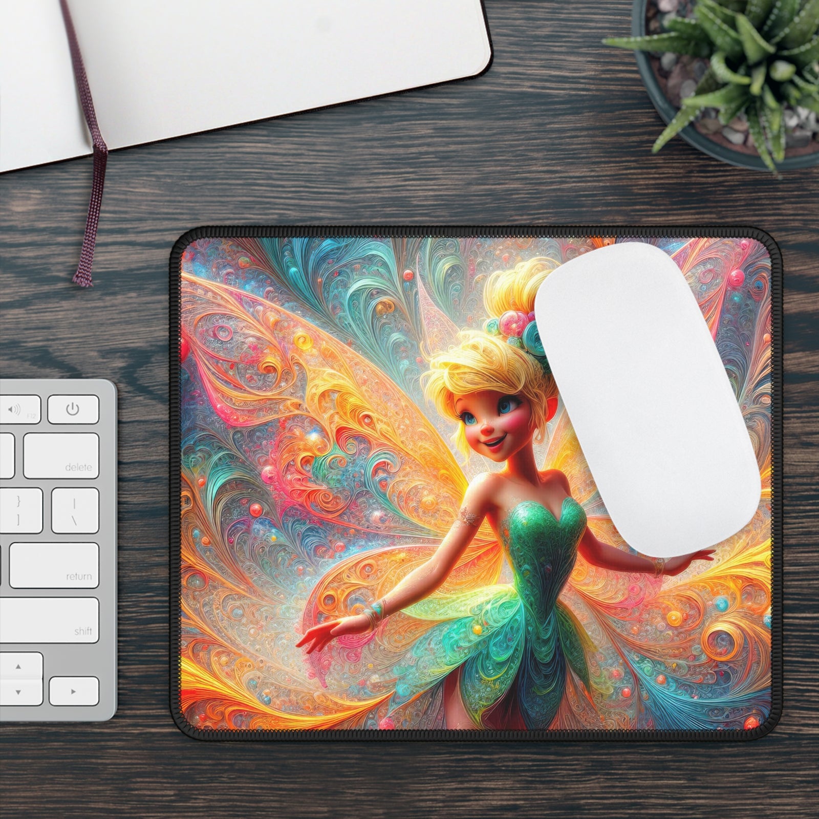 Dance of the Sunlit Fairy Mouse Pad