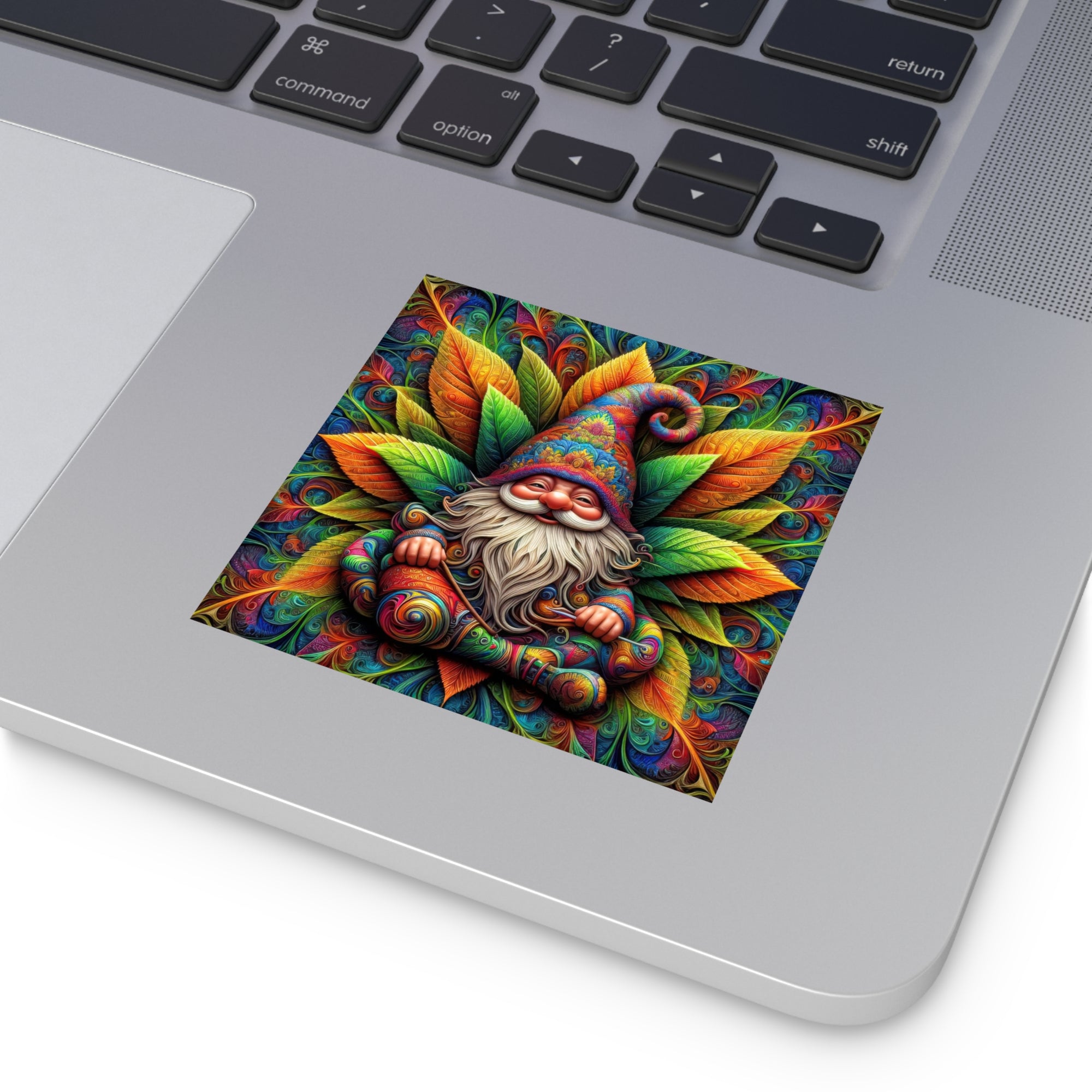 The Gnome's Whimsical Watch Vinyl Stickers