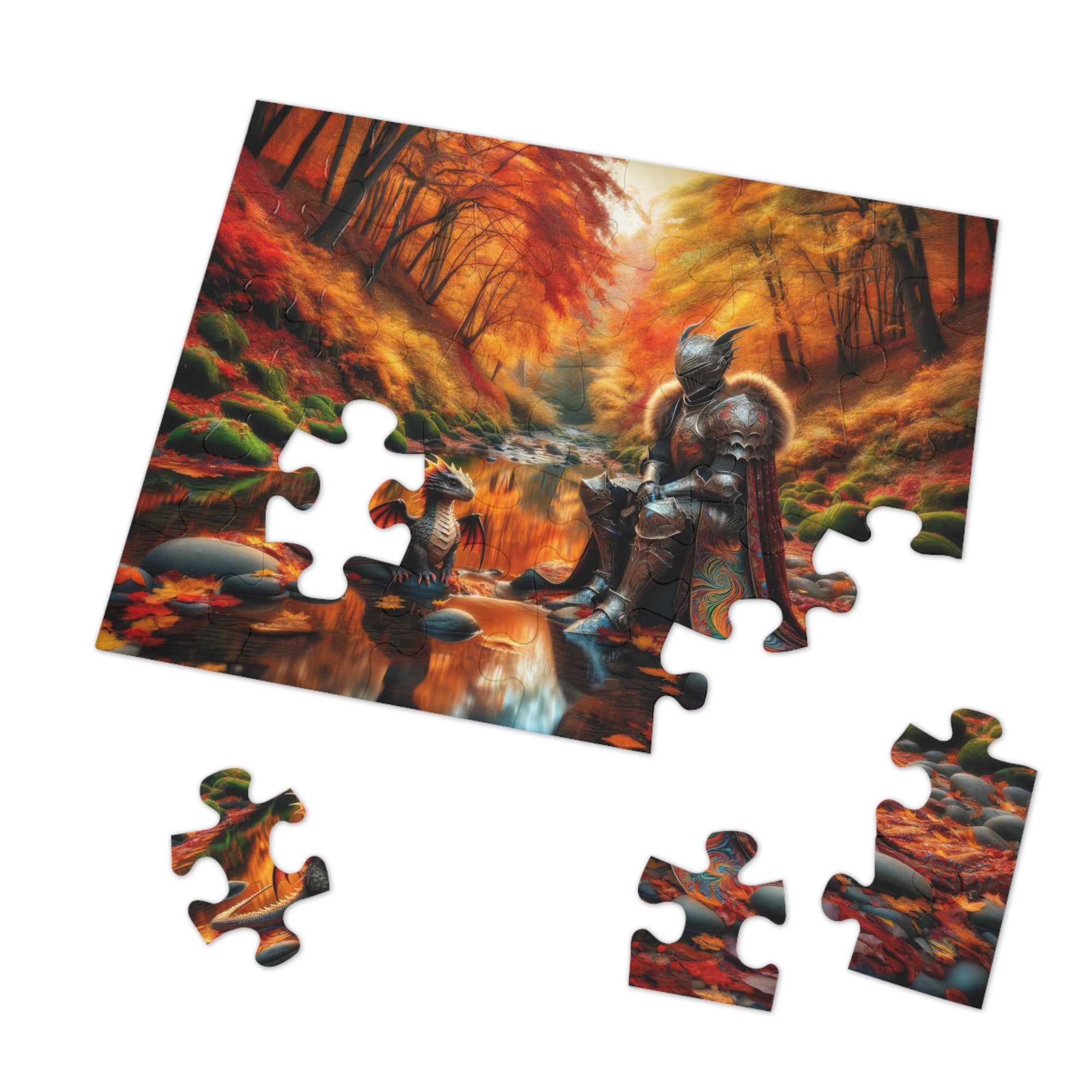 Guardian of the Autumn Realm Jigsaw Puzzle