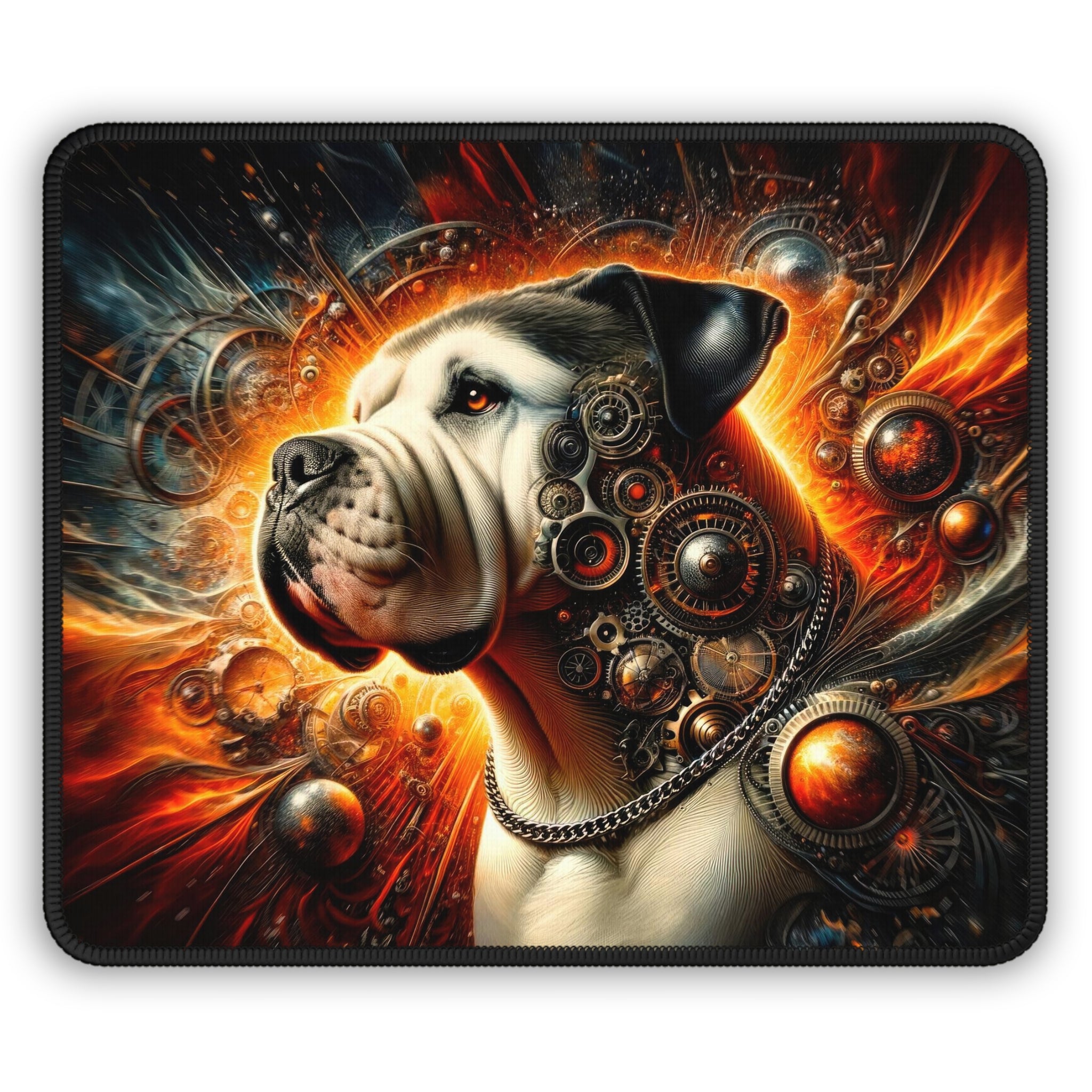 Inferno Pup Gaming Mouse Pad