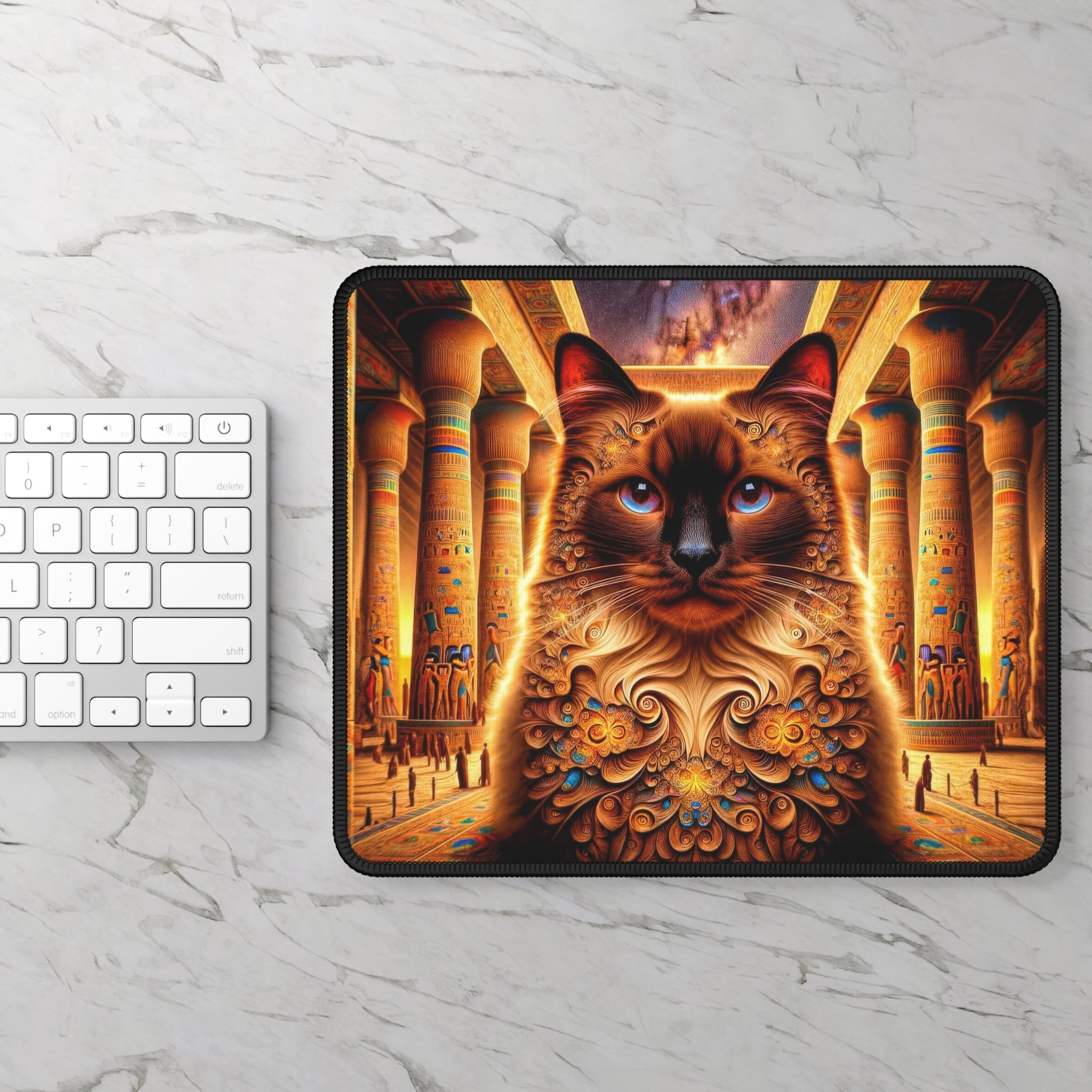 Feline Divinity Gaming Mouse Pad