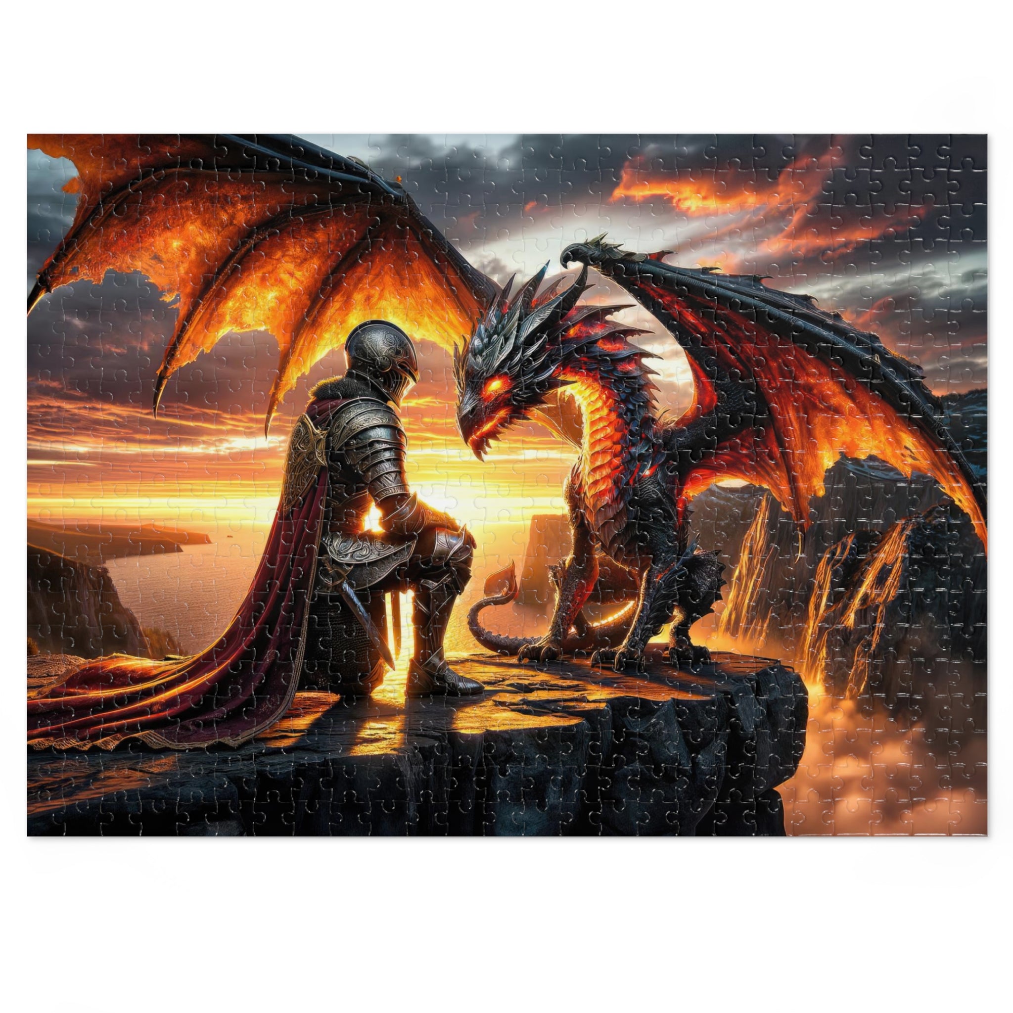 Twilight Pact on Dragon's Bluff Jigsaw Puzzle