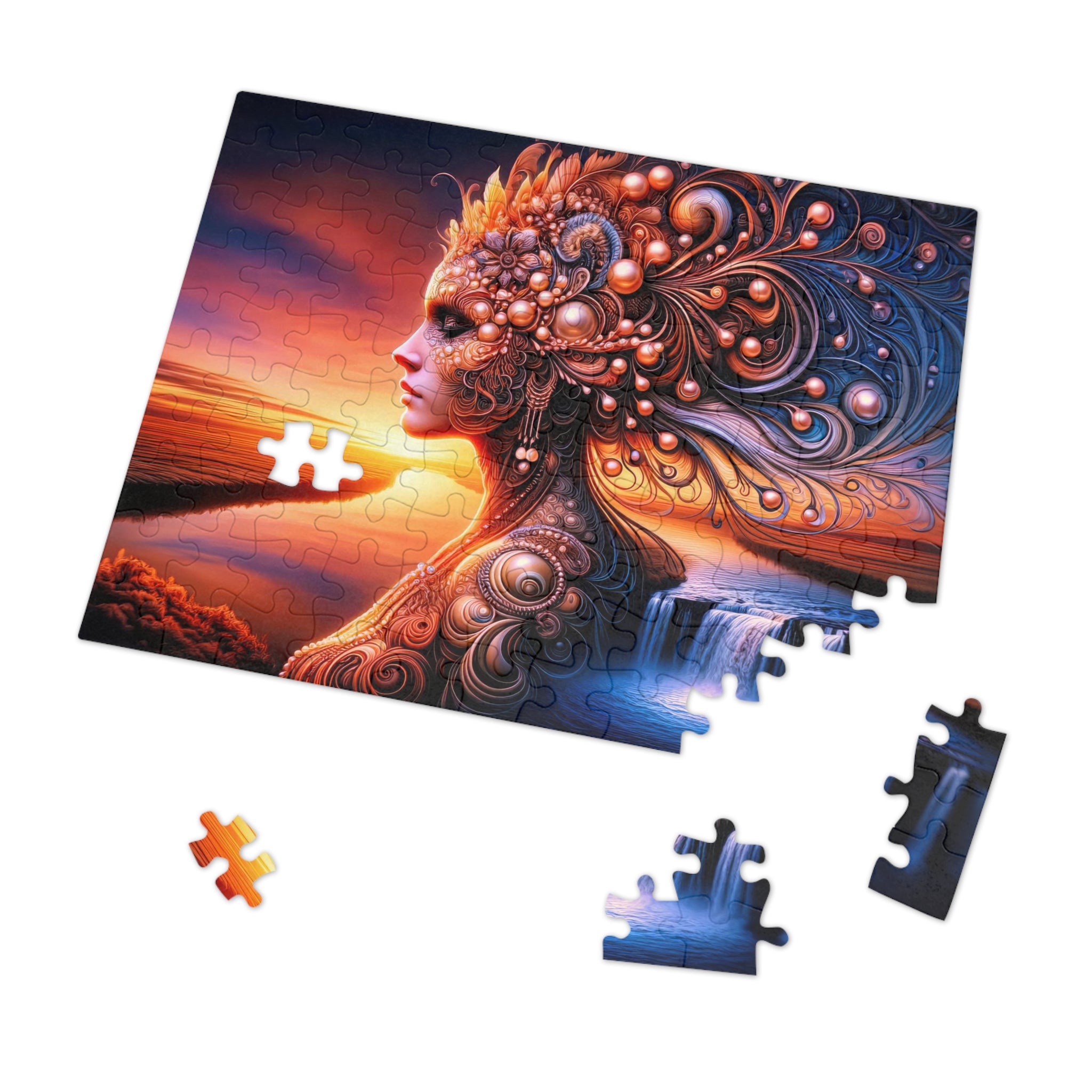 Pearlescent Dreams at Dusk Puzzle