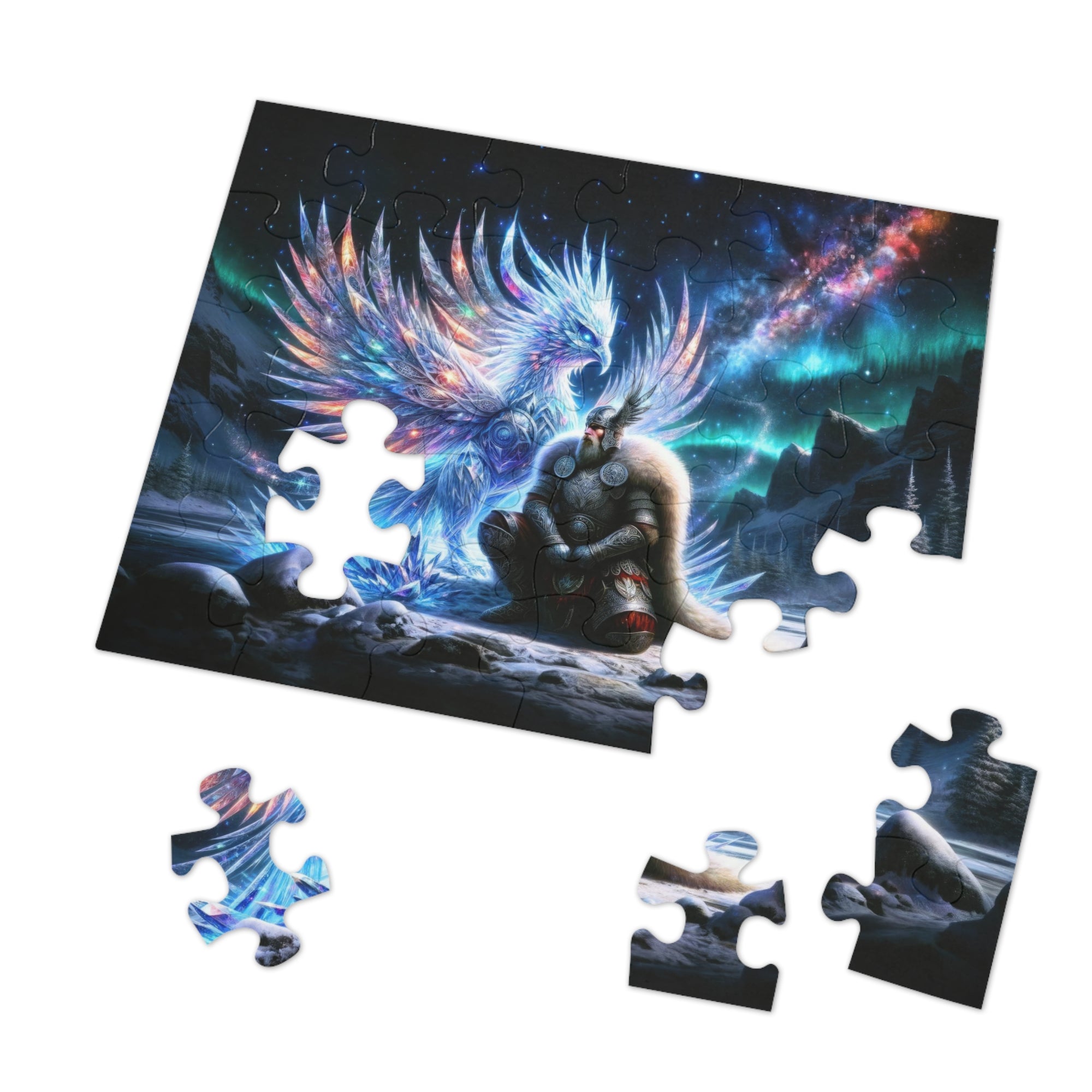 Cosmic Guardian's Vigil Jigsaw Puzzle