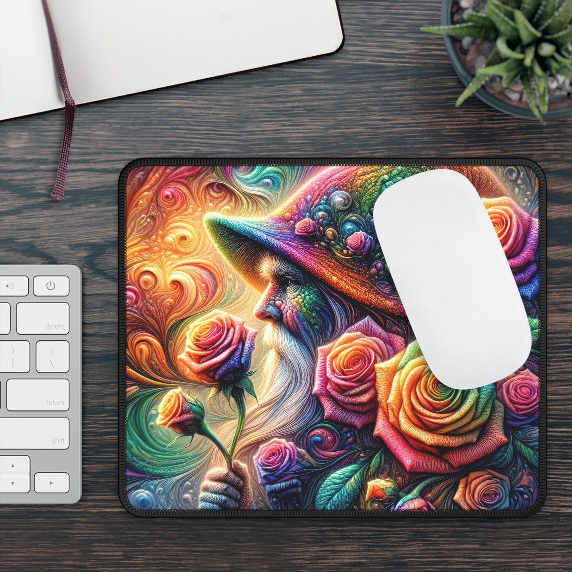 The Elder's Roseate Tales Gaming Mouse Pad