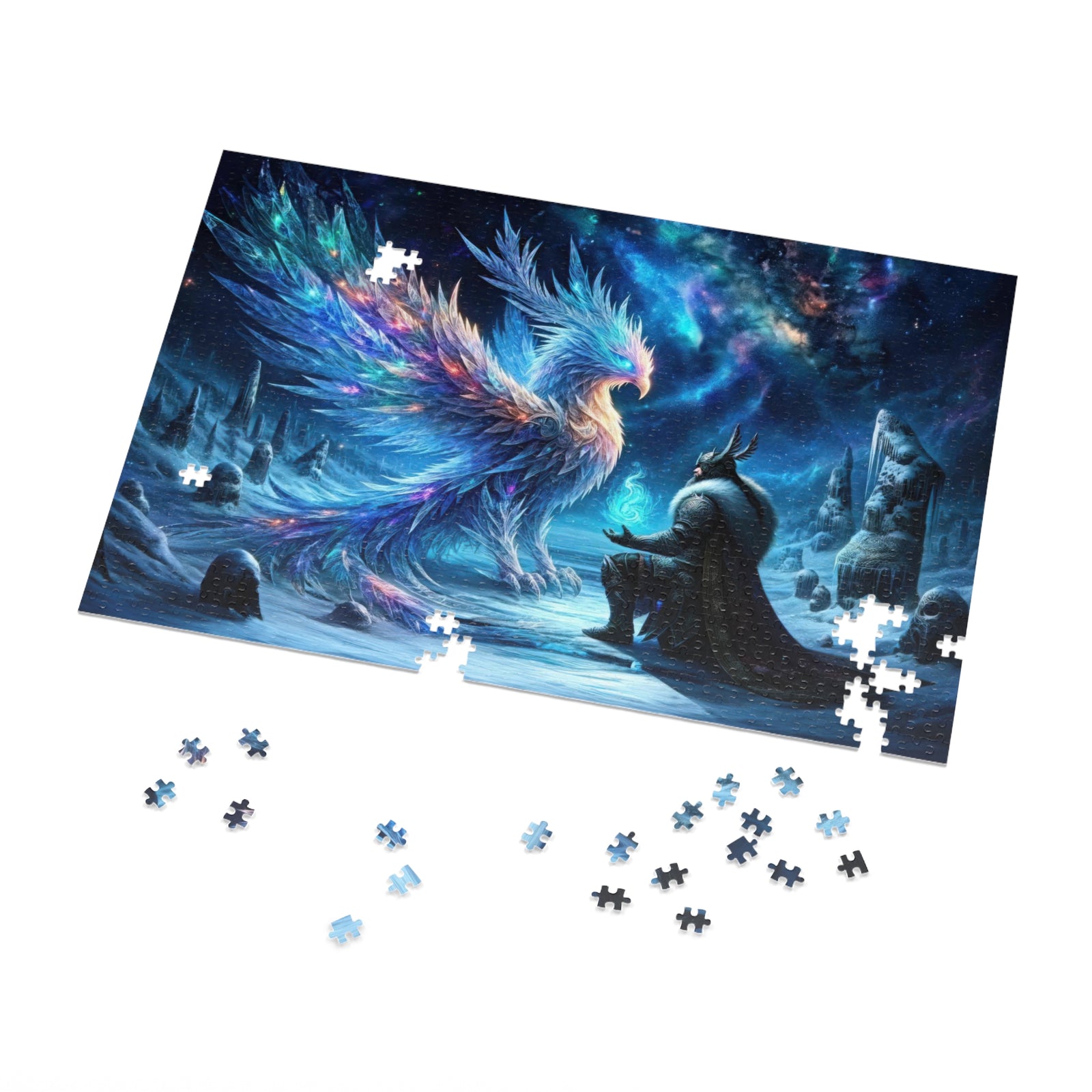 Galactic Frost Sovereign and the Cosmic Phoenix Jigsaw Puzzle
