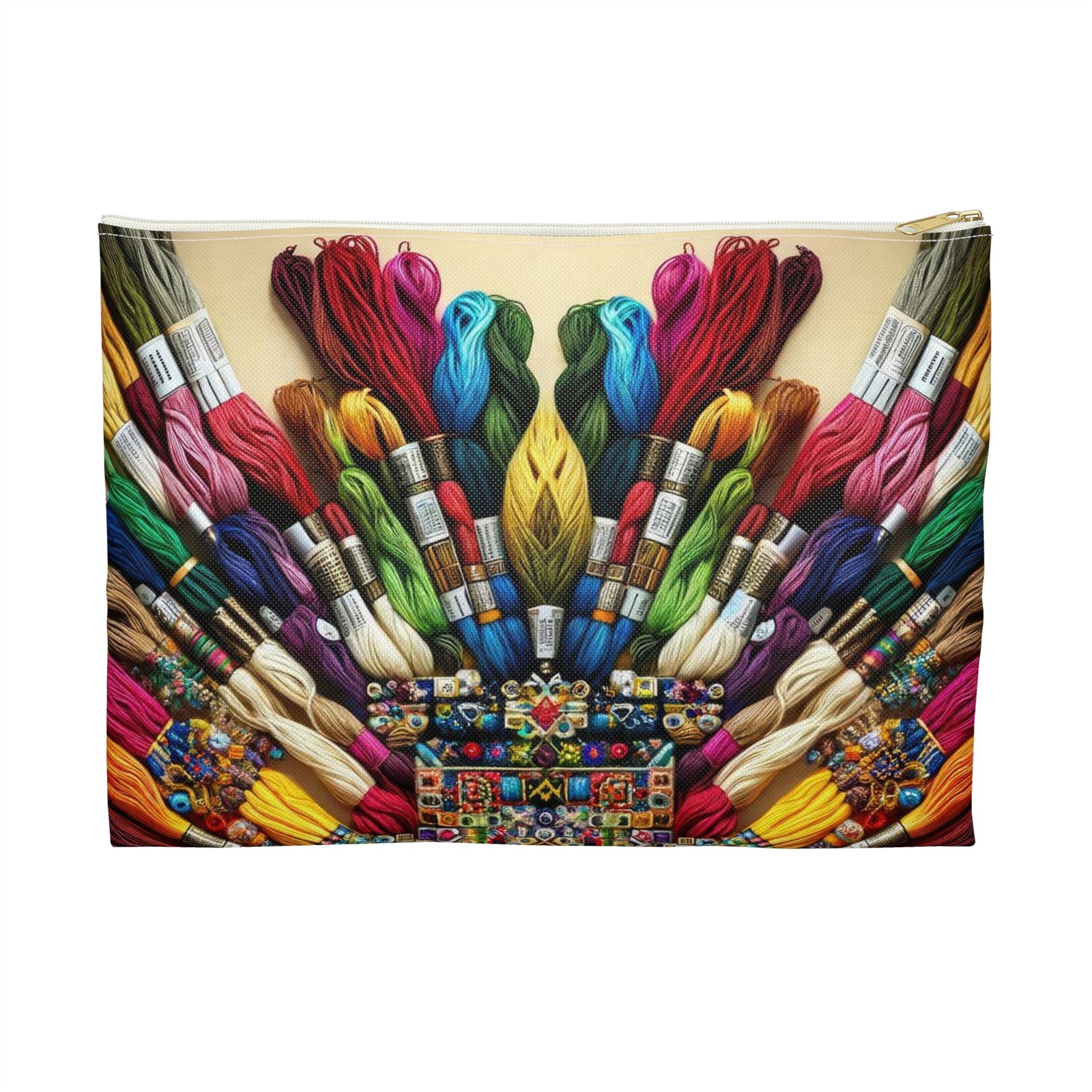Kaleidoscope of Threads Accessory Pouch