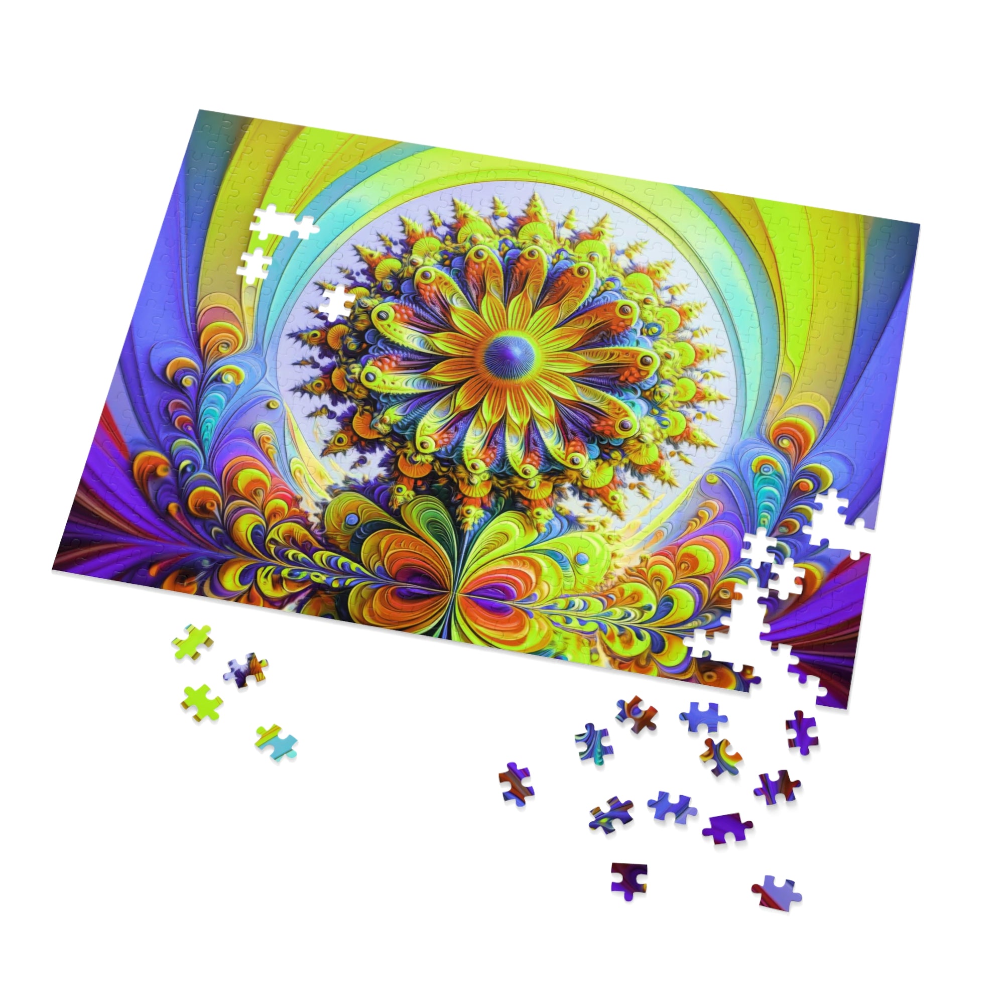Solar Sunflower Jigsaw Puzzle