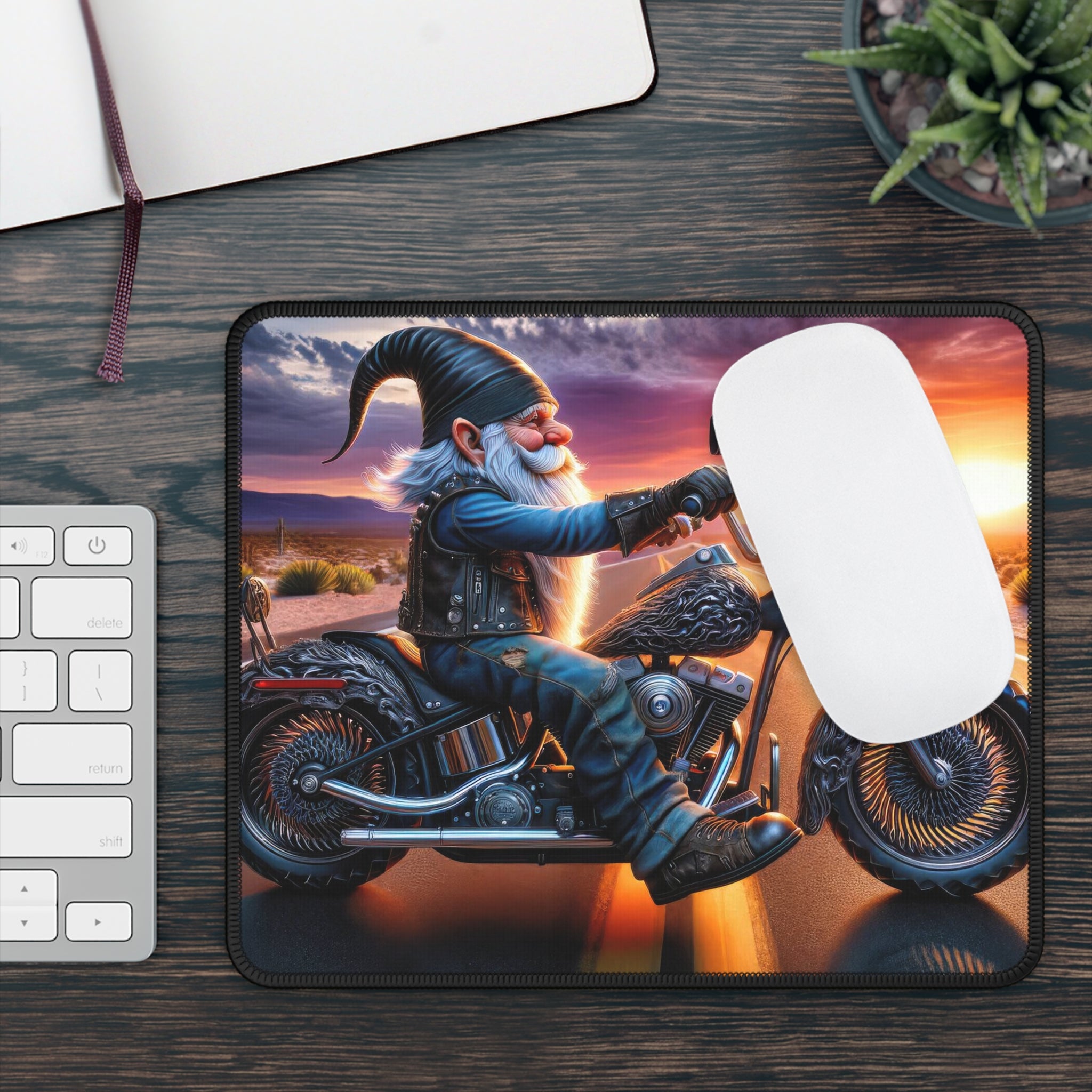 A Gnome's Highway to Adventure Gaming Mouse Pad