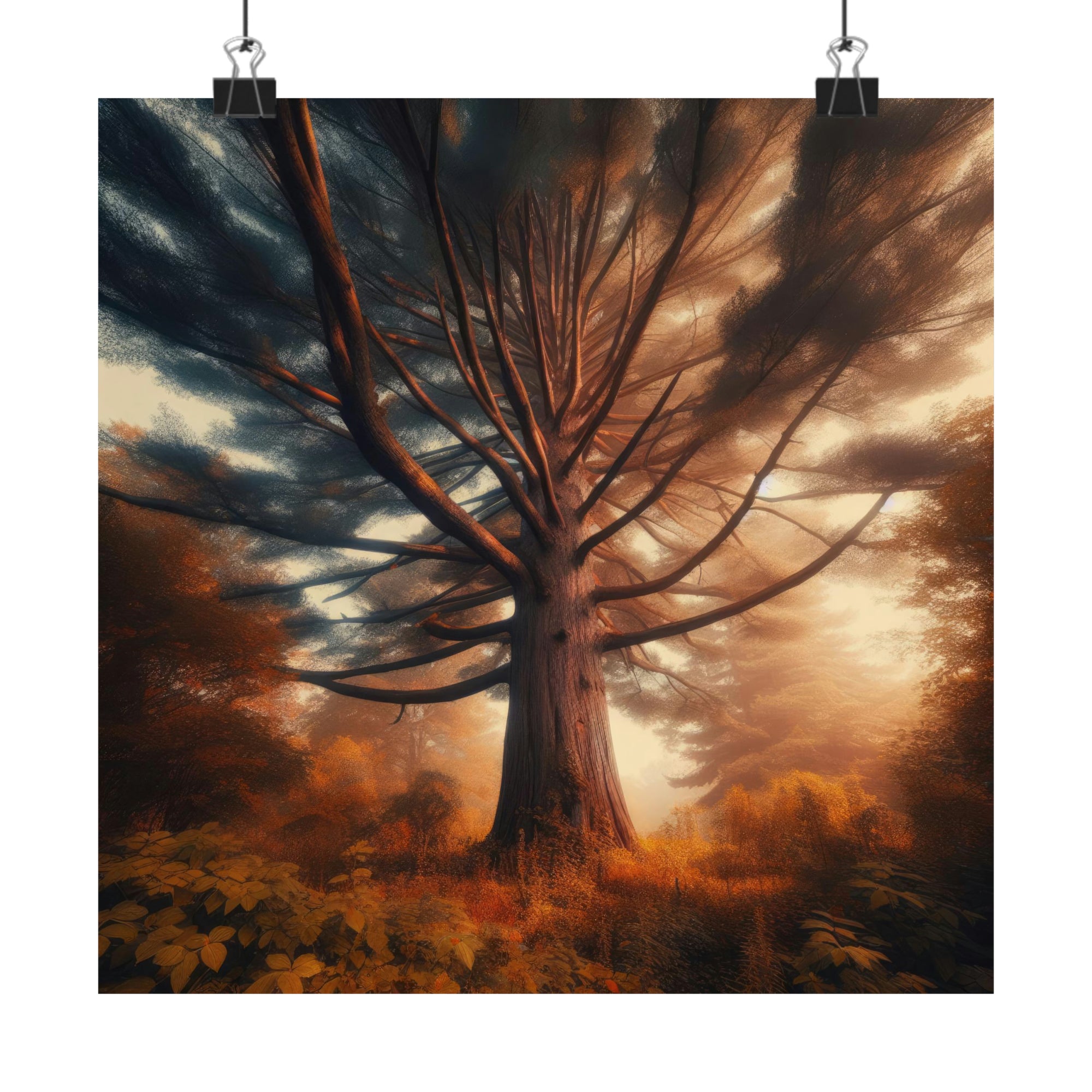 The Missouri Pine's Autumn Splendor Poster