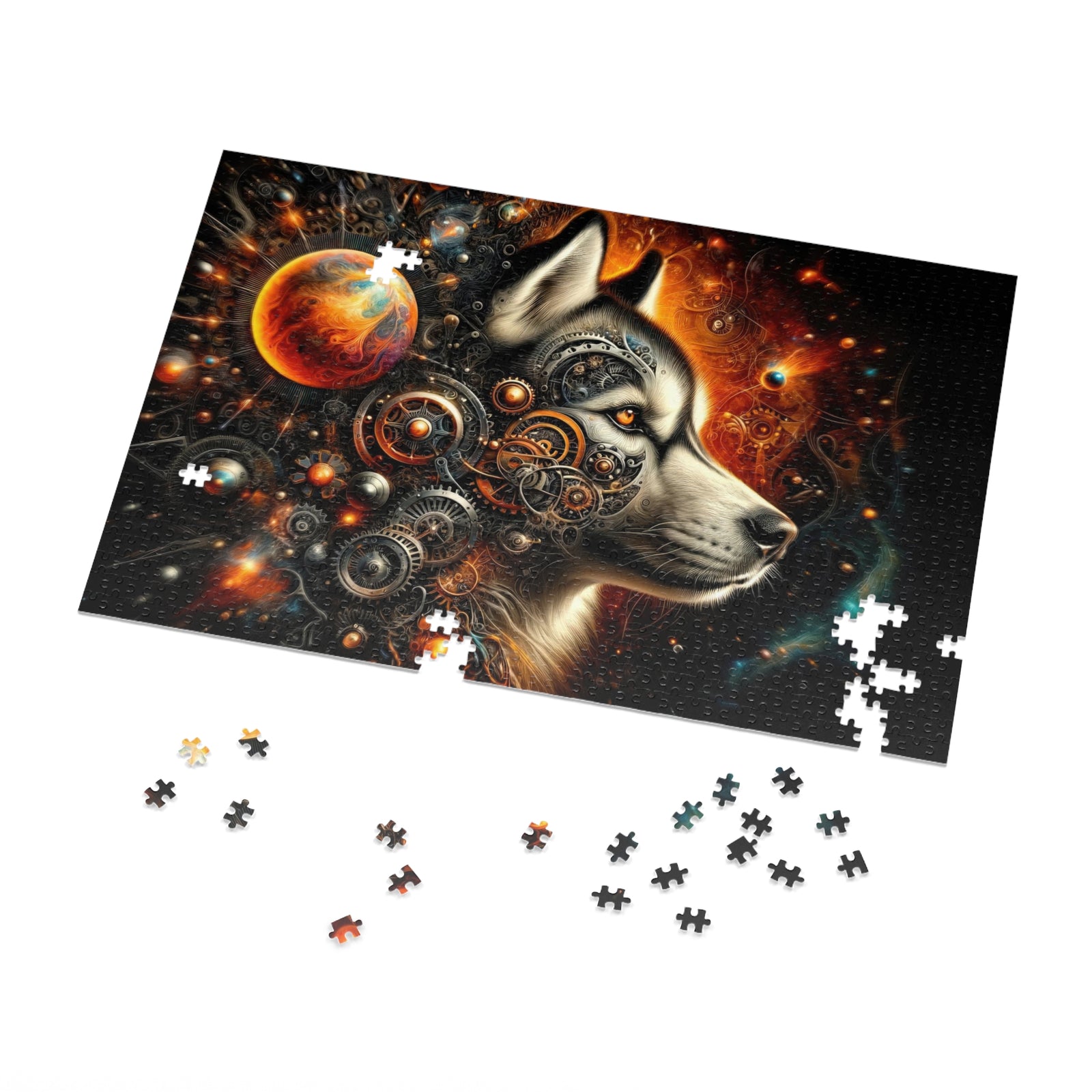 The Husky's Gaze Jigsaw Puzzle
