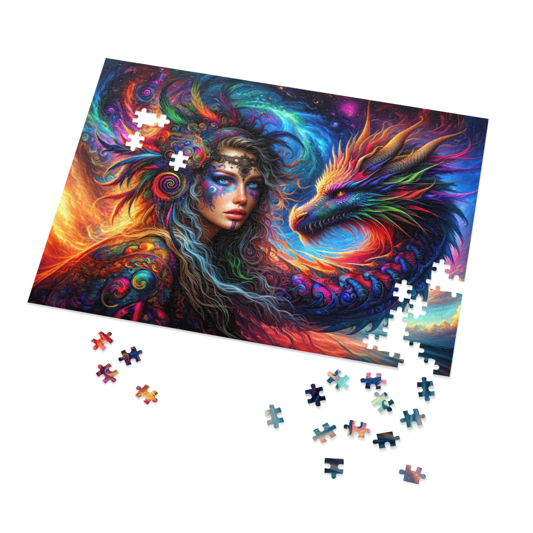 Whispers of the Mystic Duet Jigsaw Puzzle