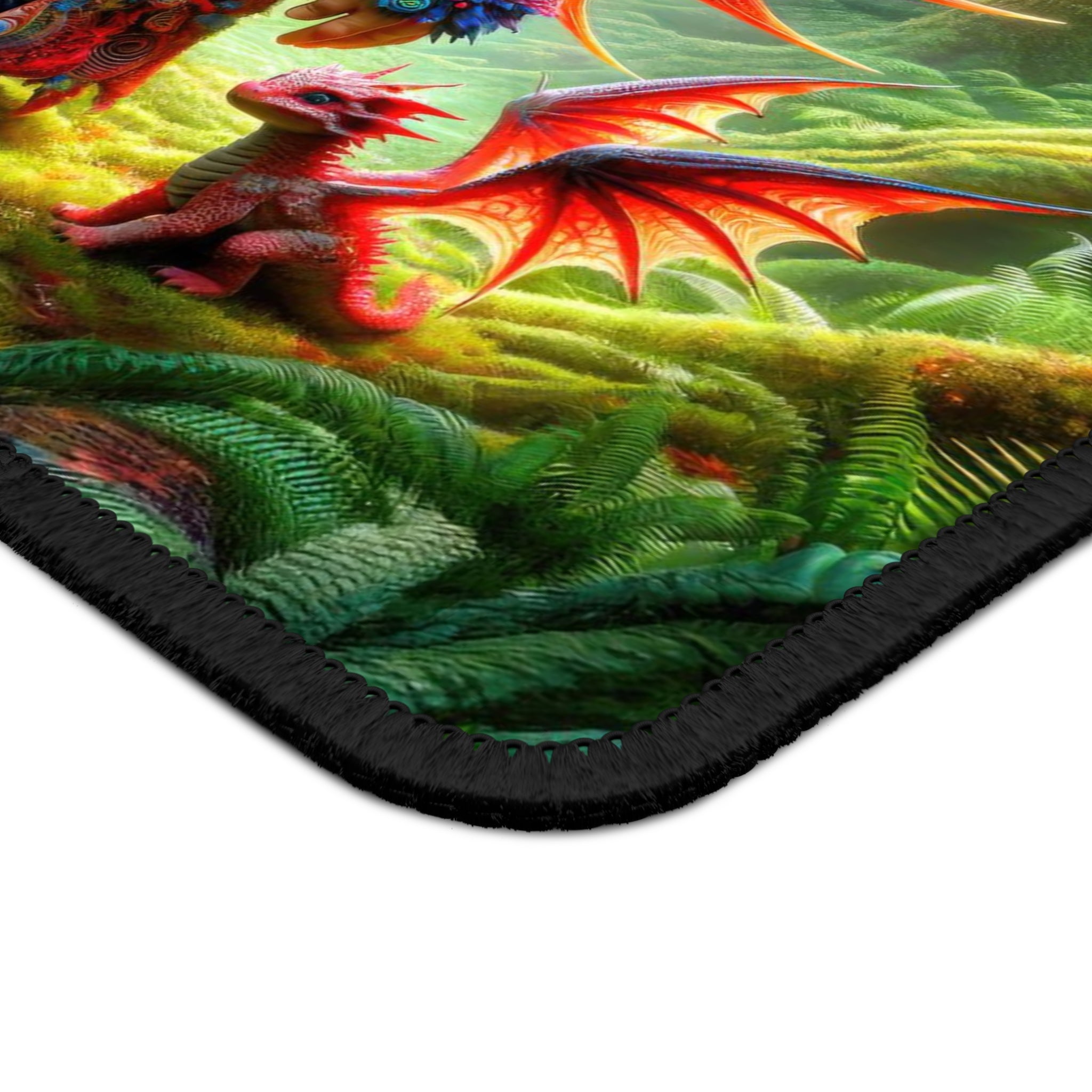 The Guardian of Whimsy Wood Gaming Mouse Pad