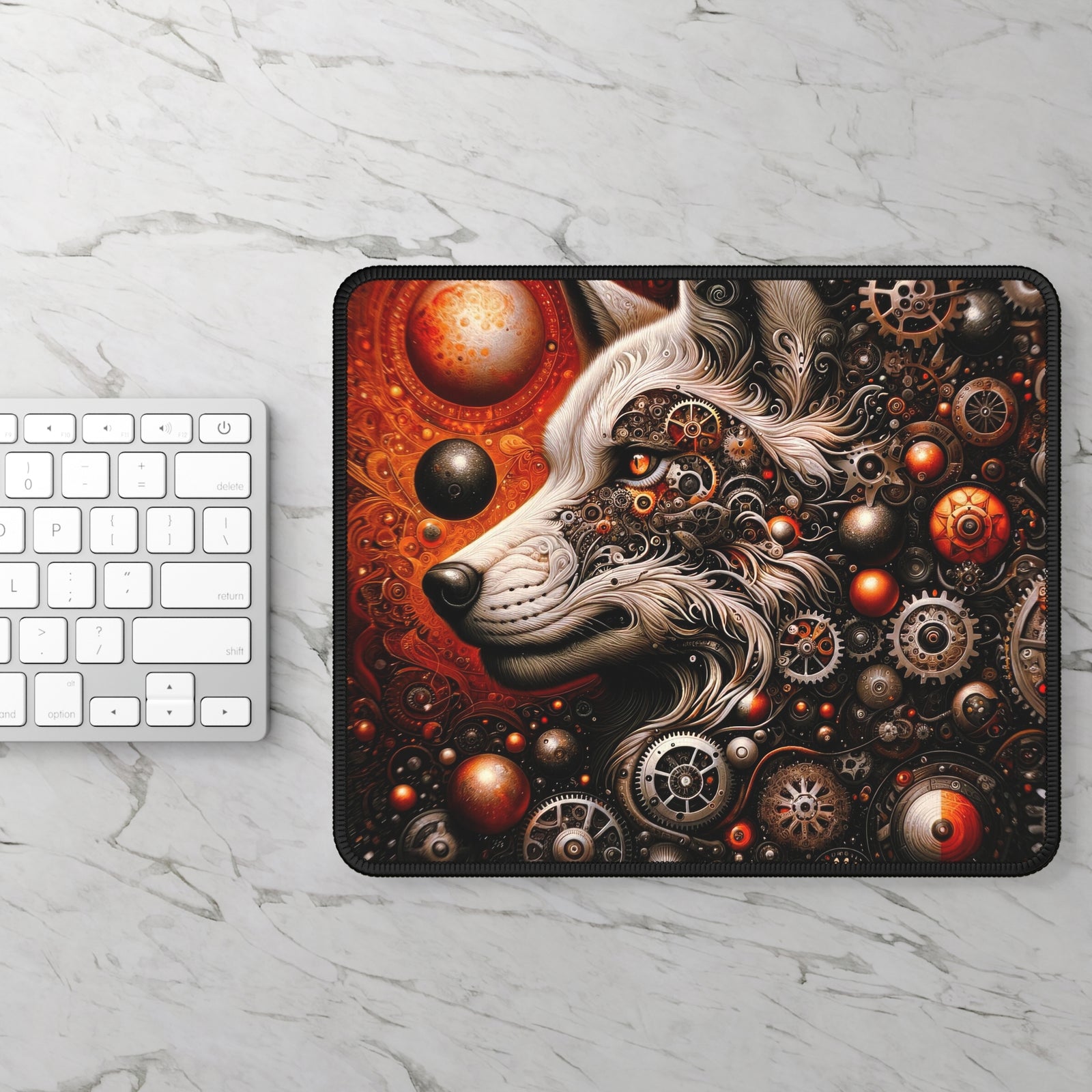 The Mechanical Beast Gaming Mouse Pad