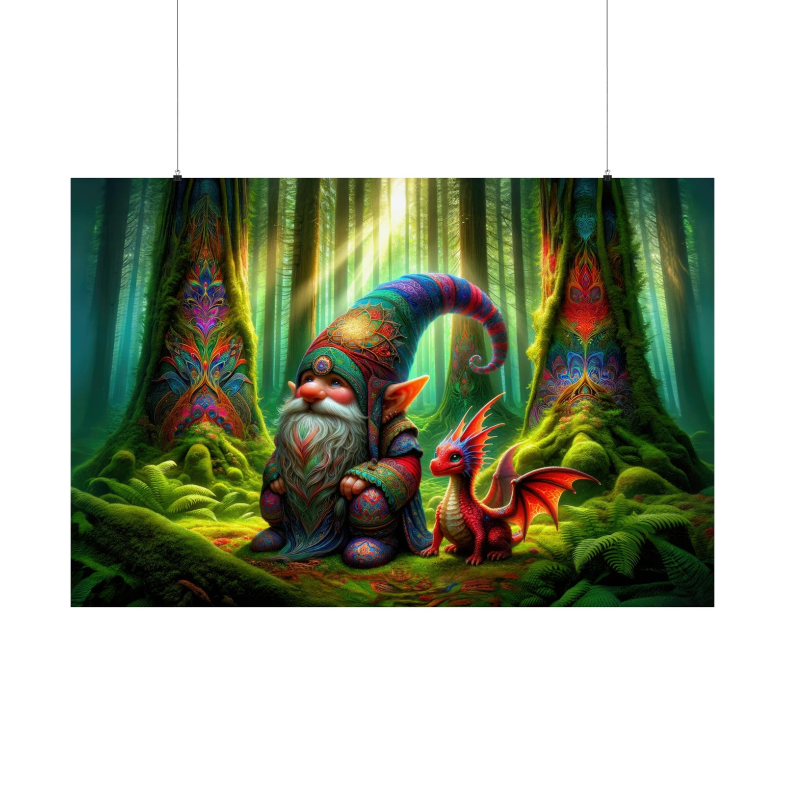 The Guardian of the Enchanted Glade Poster