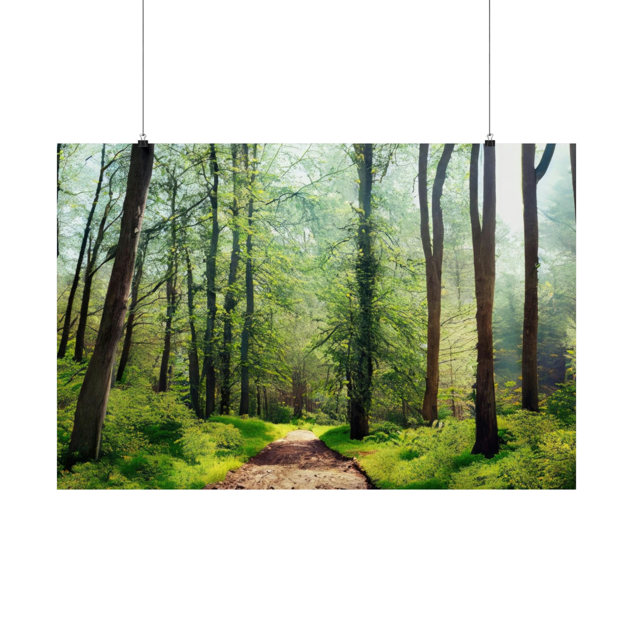 A Trail of Tranquility Poster