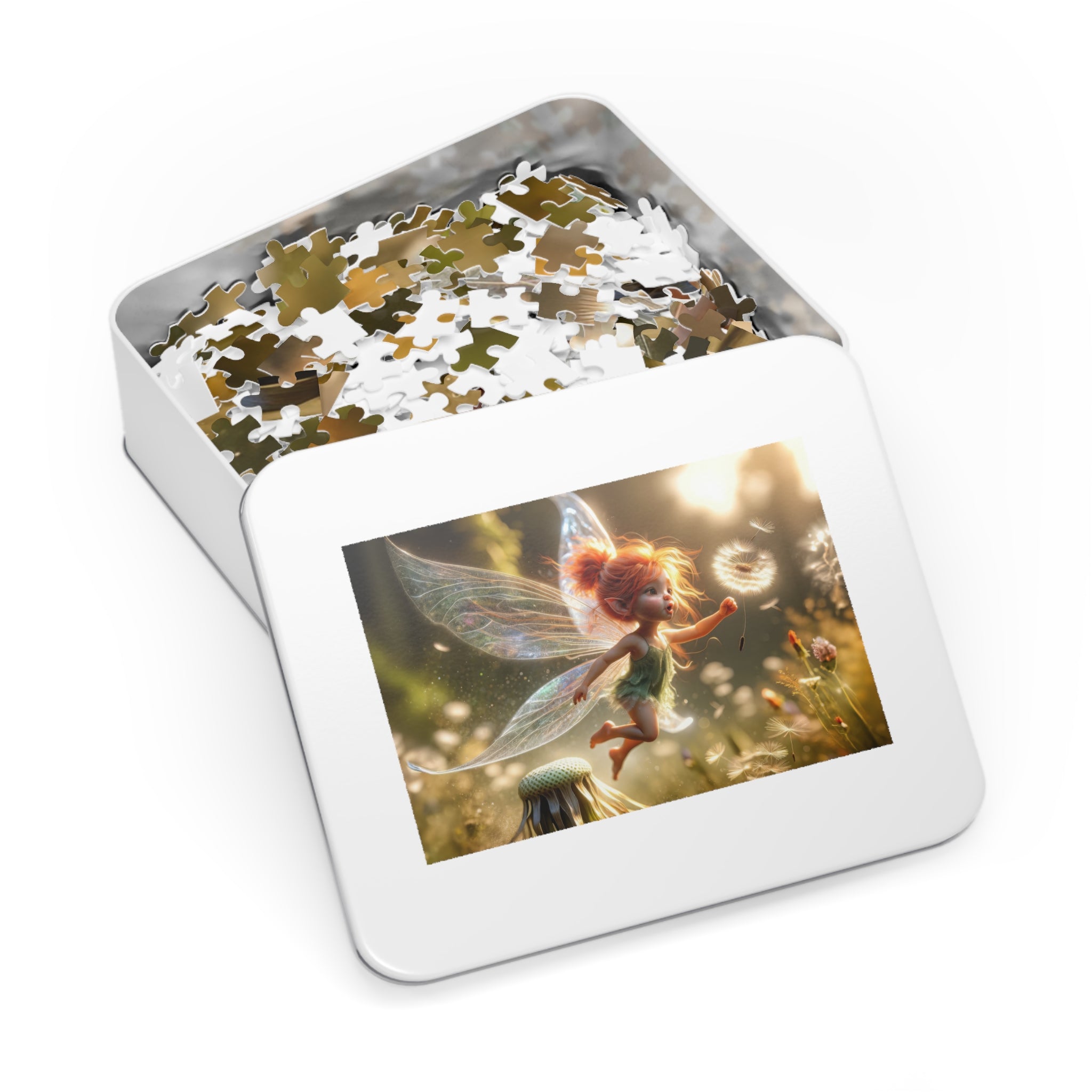 The Delicate Dance of the Dandelion Fae Jigsaw Puzzle