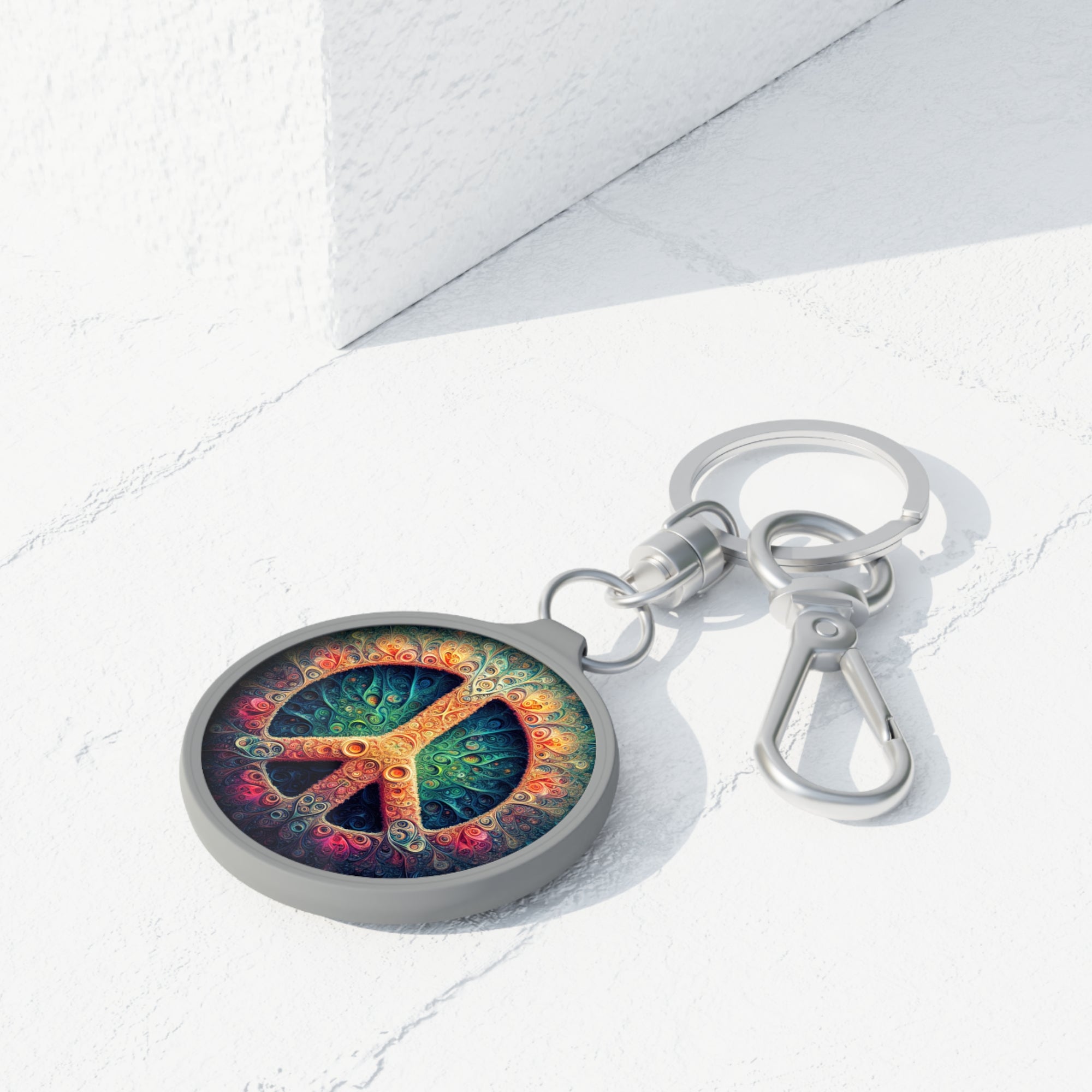 Harmony in Complexity Keyring Tag