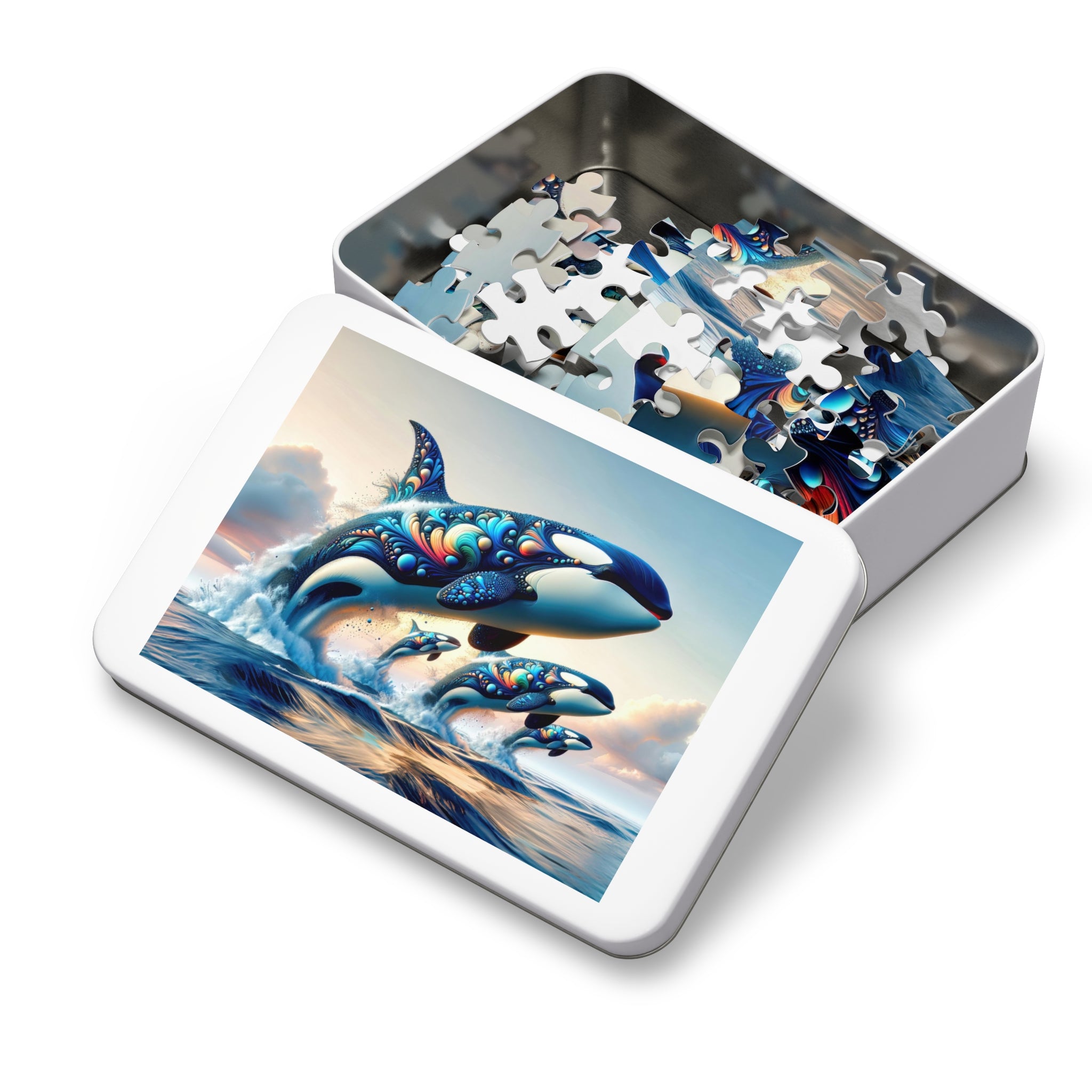 The Aerial Ballet of the Arcadian Orcas Jigsaw Puzzle