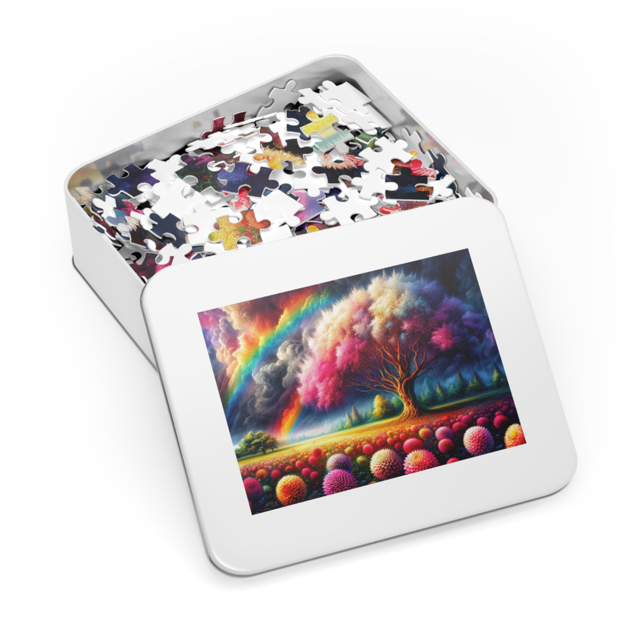 The Blossom of Chromatic Wonders Jigsaw Puzzle