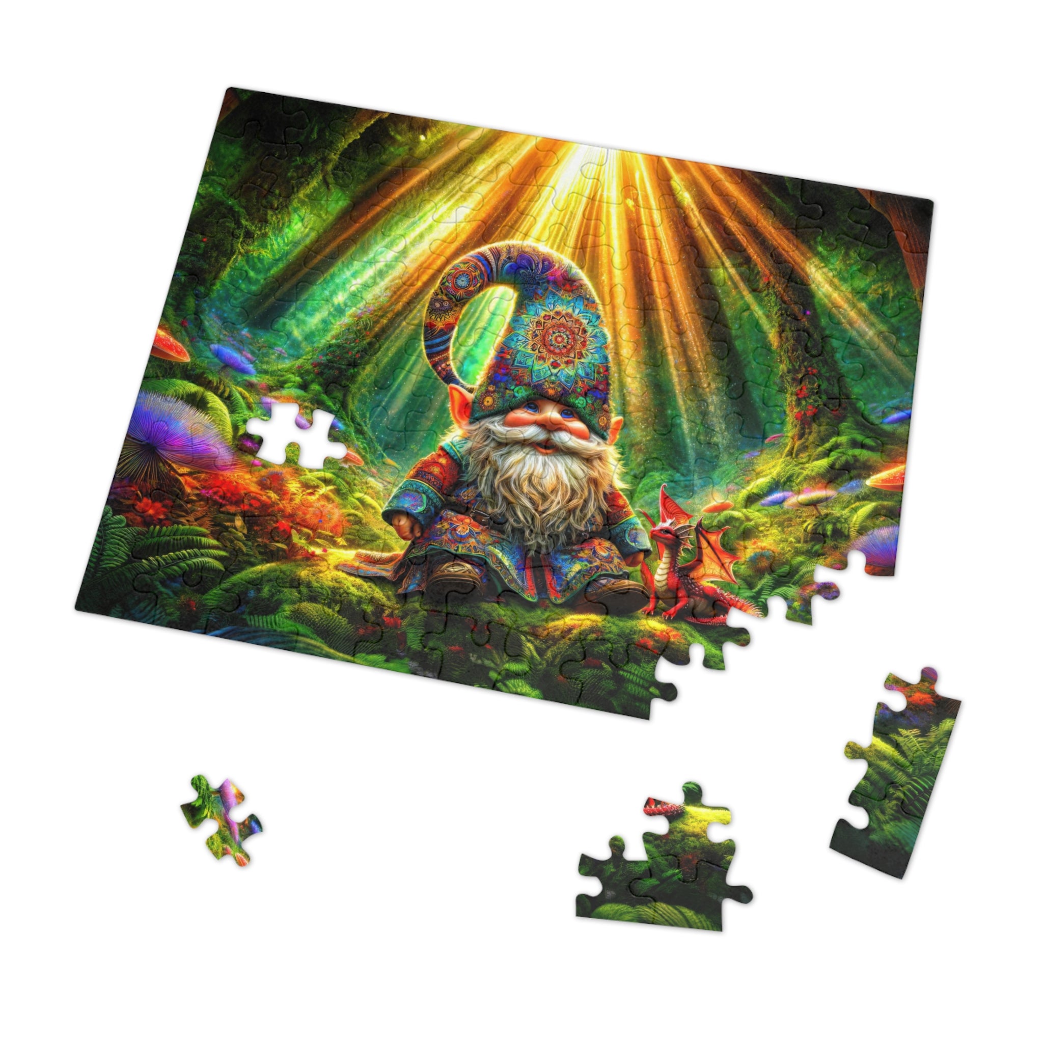 Mandalas and Mythos Jigsaw Puzzle