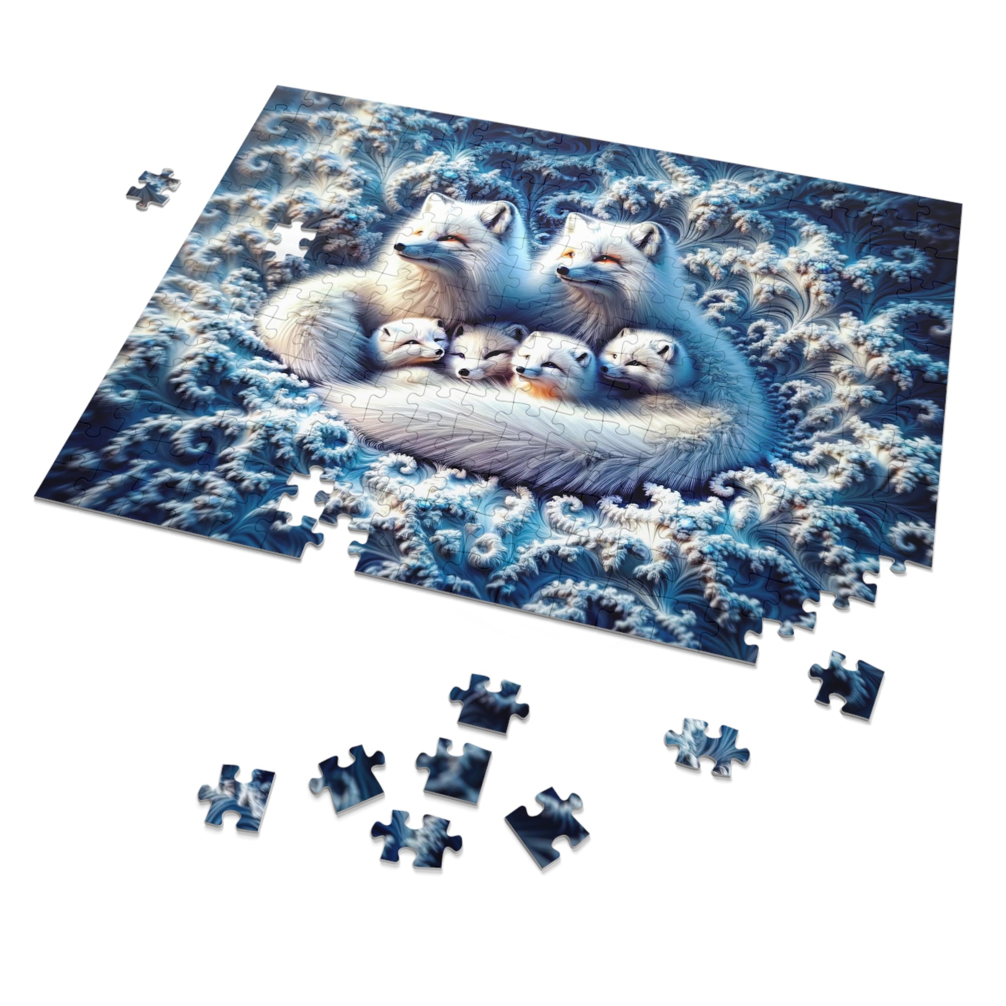 The Foxes of Fractal Valley Puzzle
