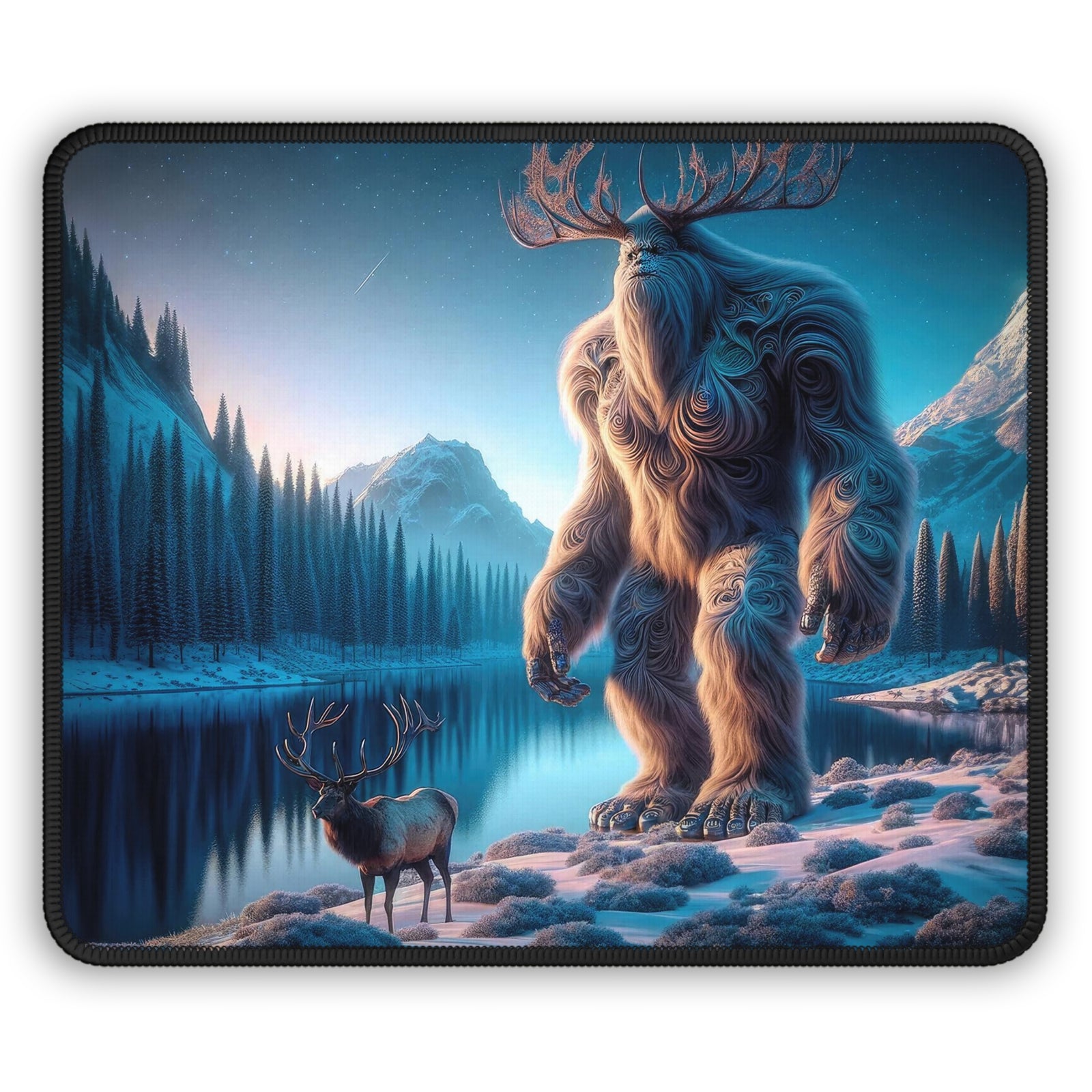 Guardian of the Glacial Groves Gaming Mouse Pad