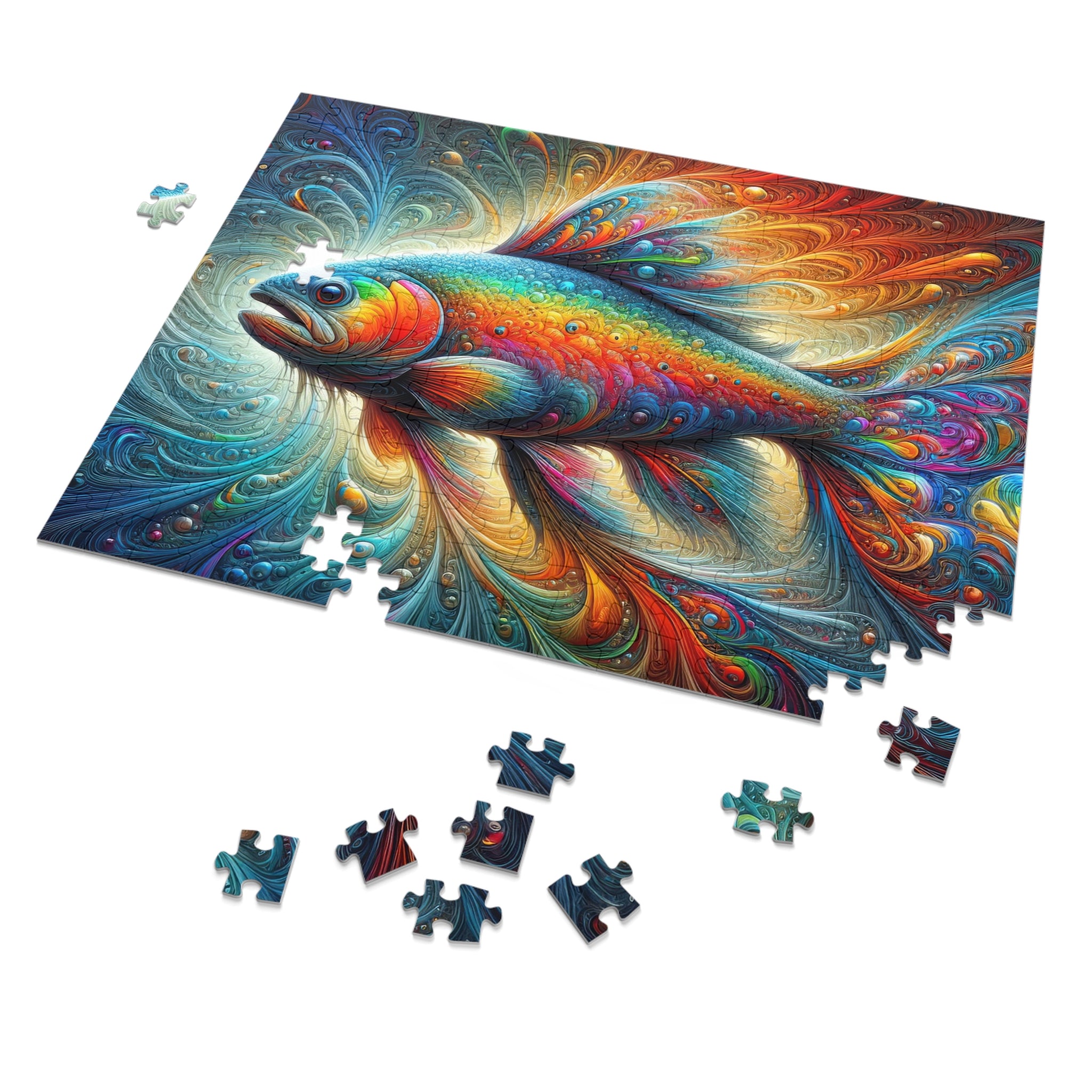 Abyssal Rainbow Jigsaw Puzzle