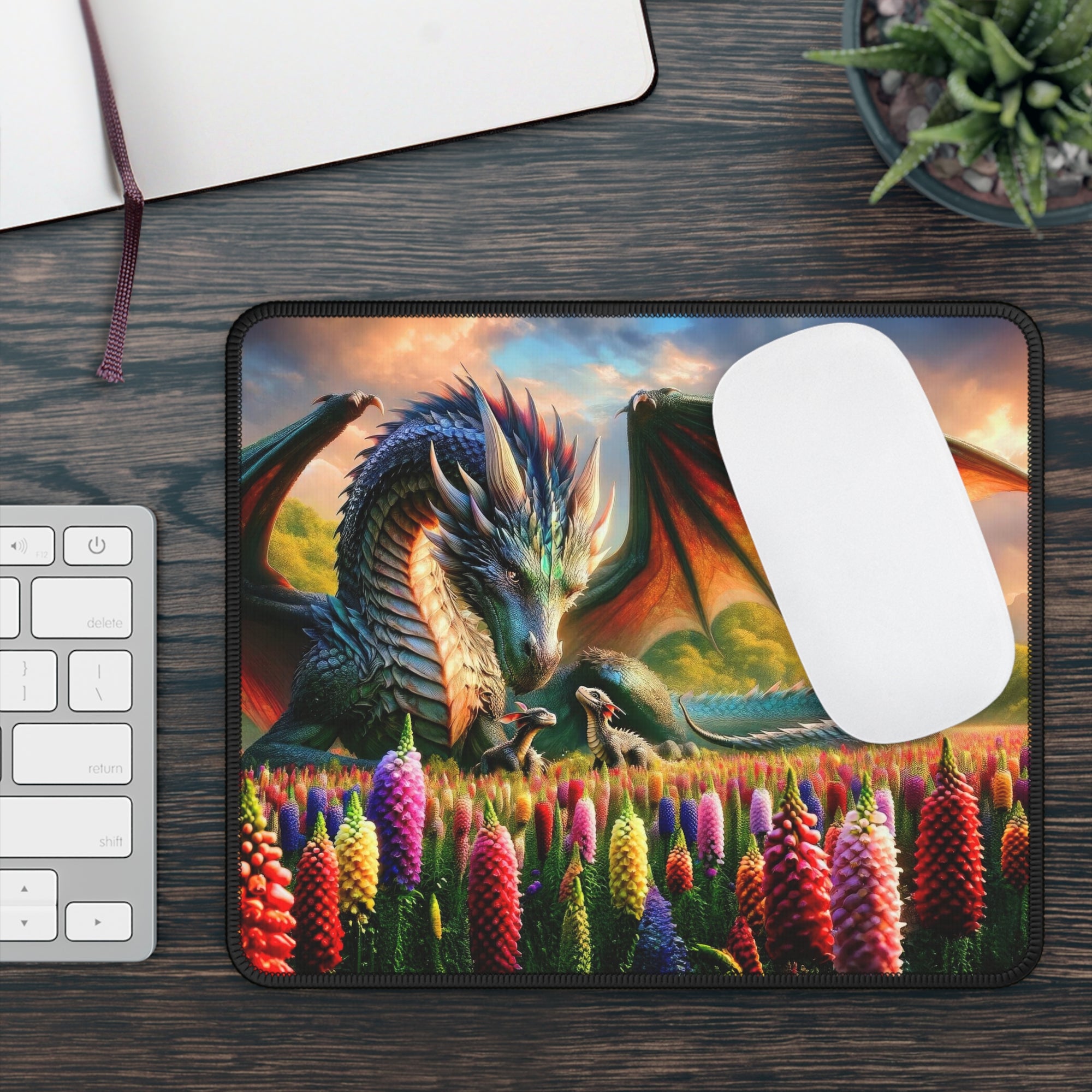 Majesty Amongst the Snapdragons Gaming Mouse Pad