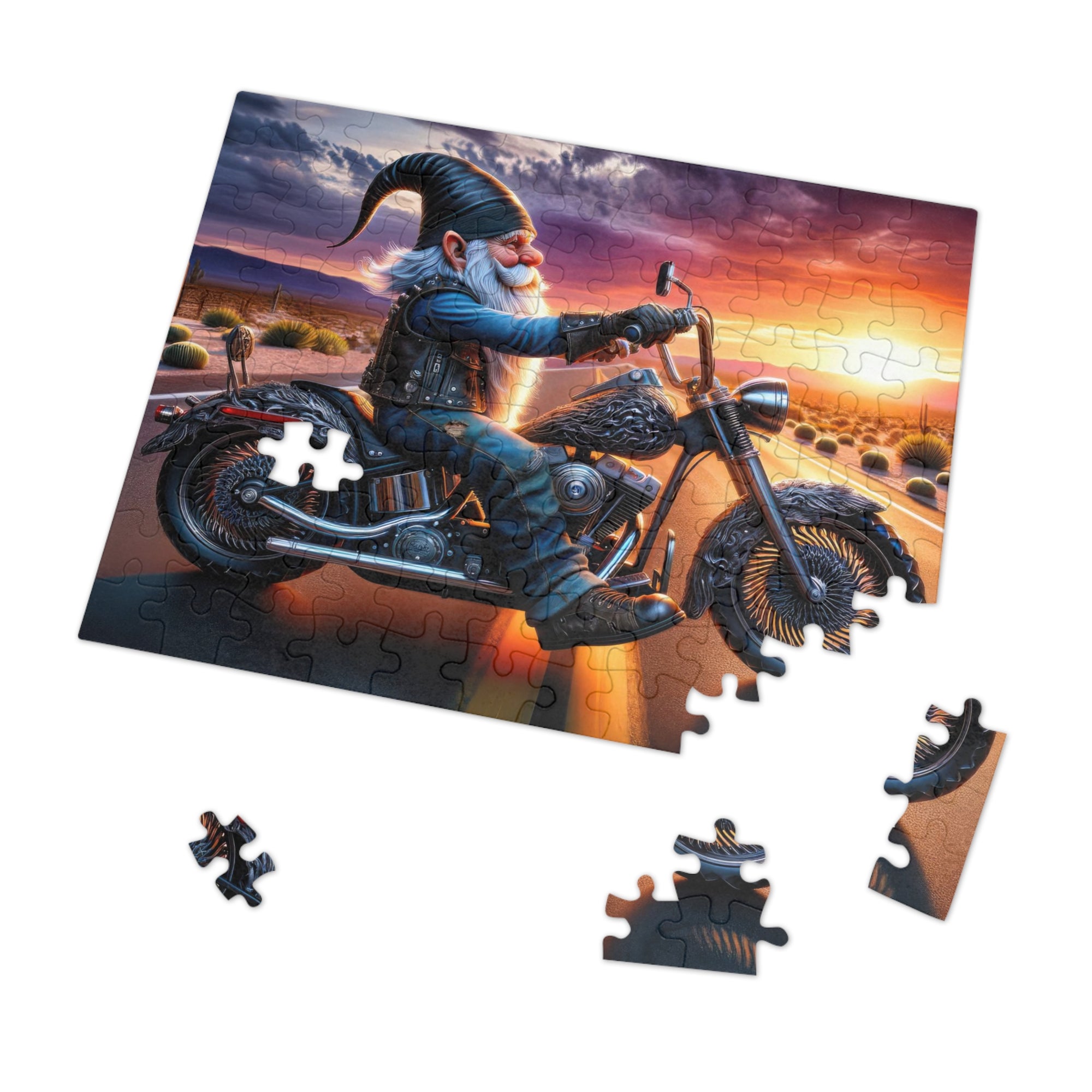 A Gnome's Highway to Adventure Jigsaw Puzzle